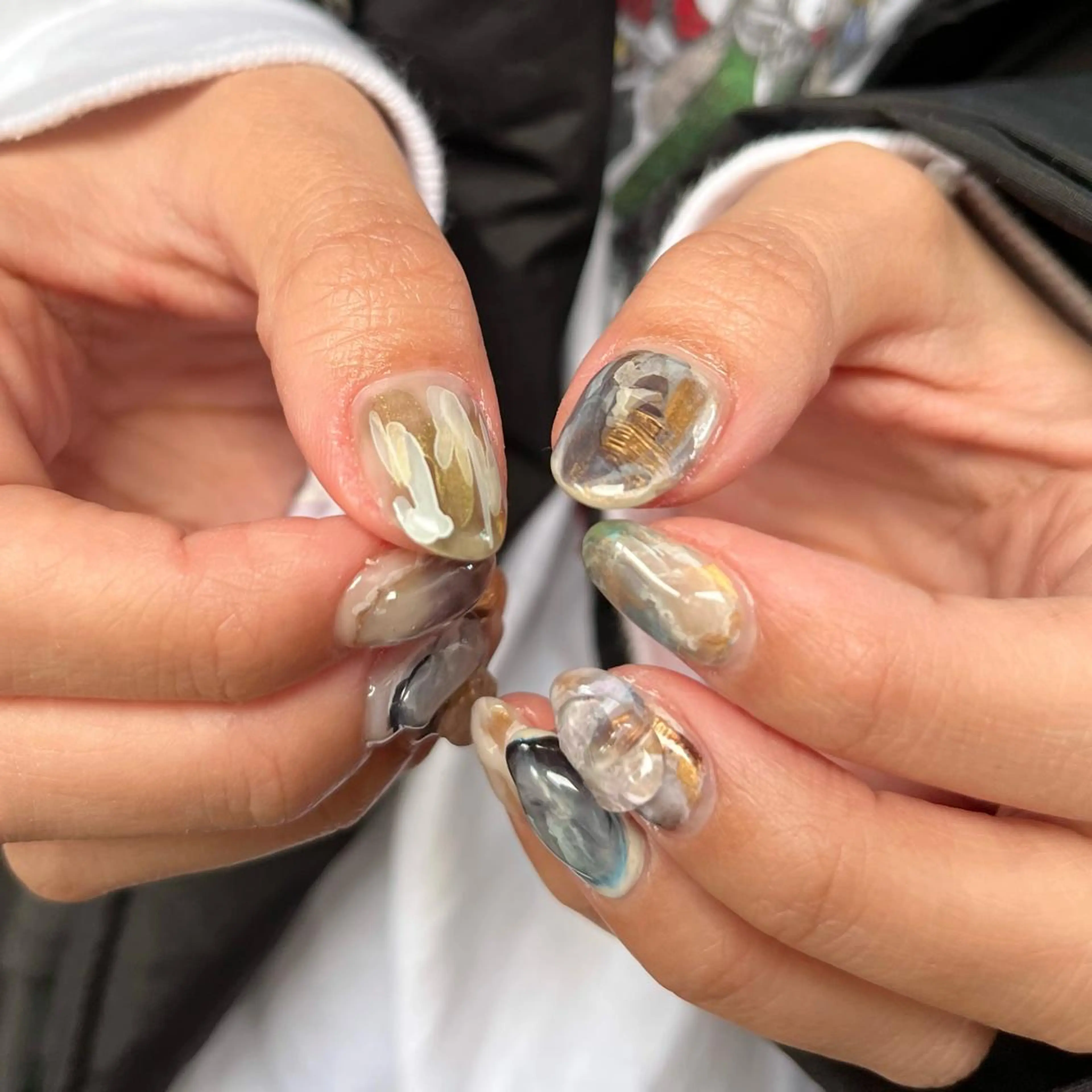 ネイル アートネイル ハンドネイル nail salon O (en)所属・vegh. nail／阿波座のネイルデザイン
