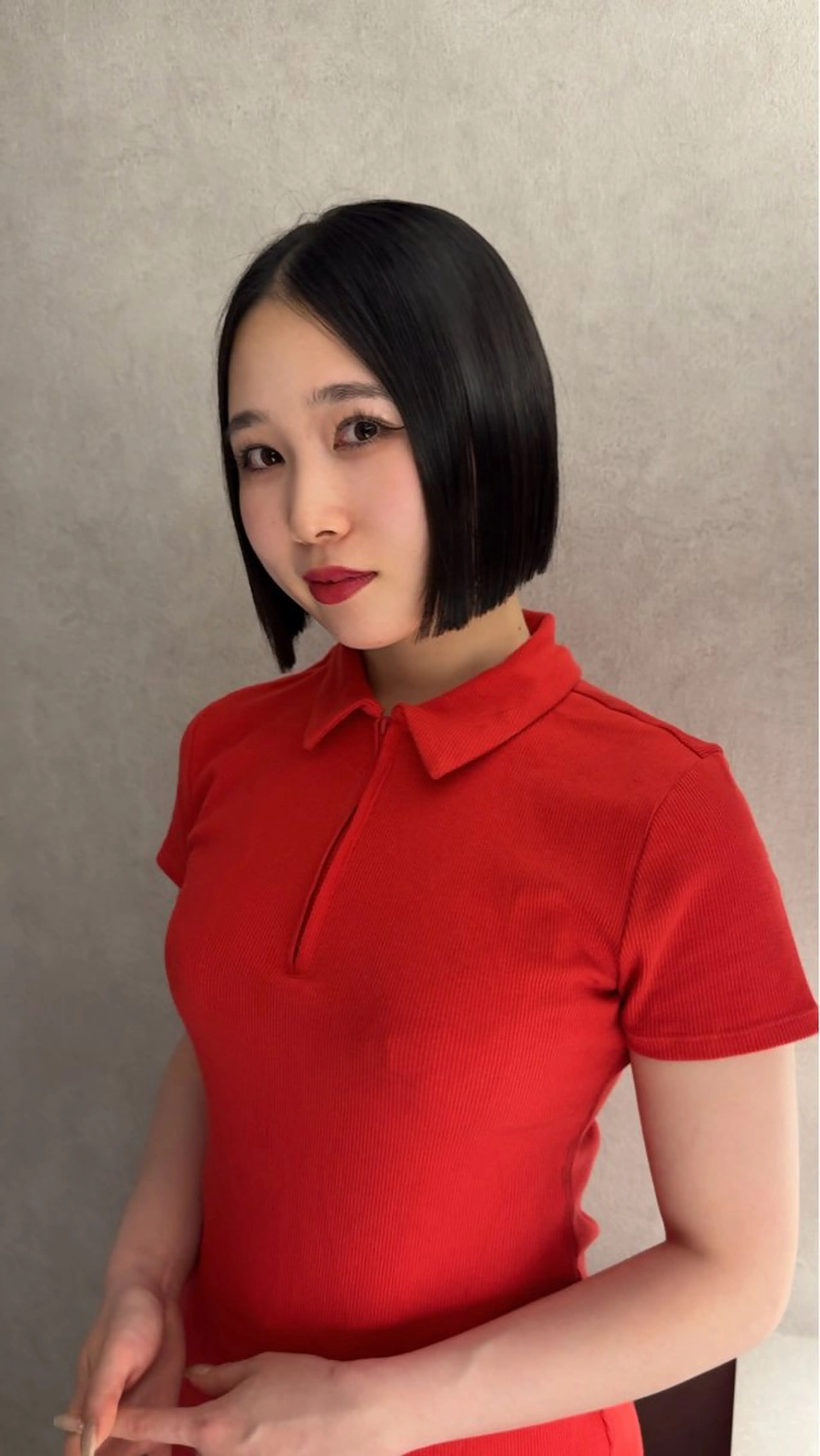 ショート カット Qin shaire salon 原宿所属・🌿パーマ/ボブ/ レイヤー/Mikiのヘアスタイル