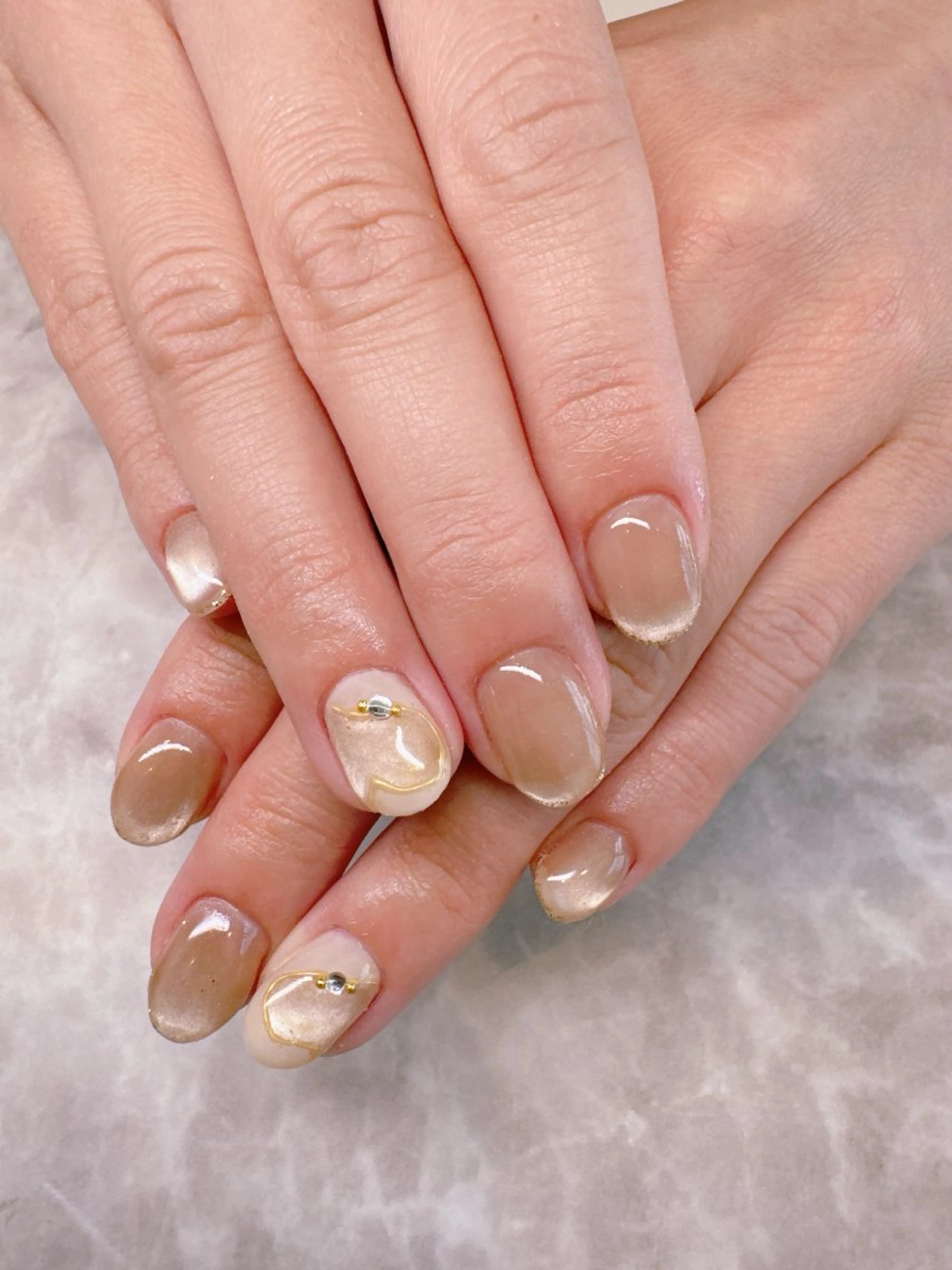 ネイル マグネットネイル ハンドネイル olim nailspaceのネイルデザイン