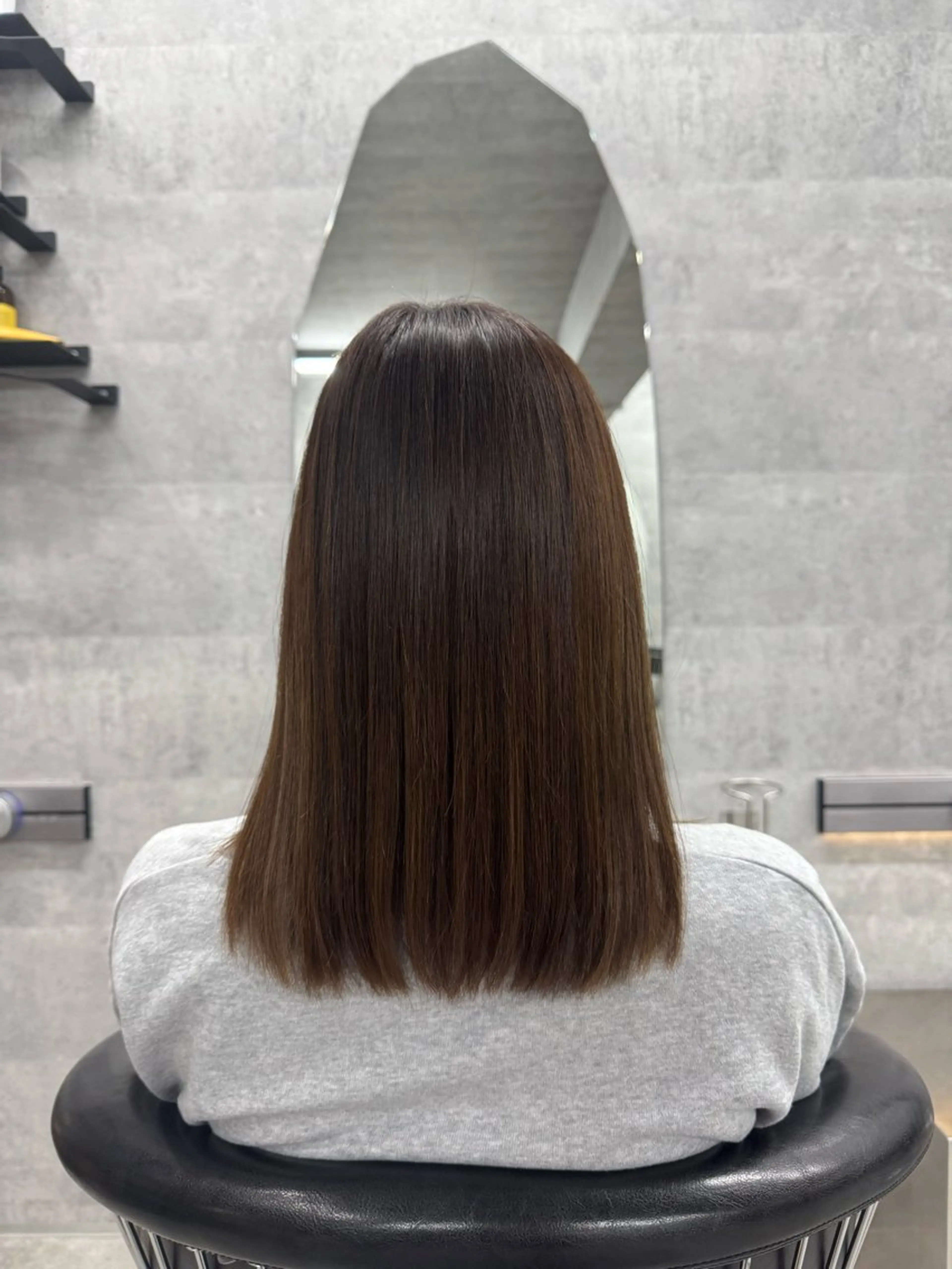 ミディアム あなたのお悩み改善" You"💚❤️💛のヘアスタイル