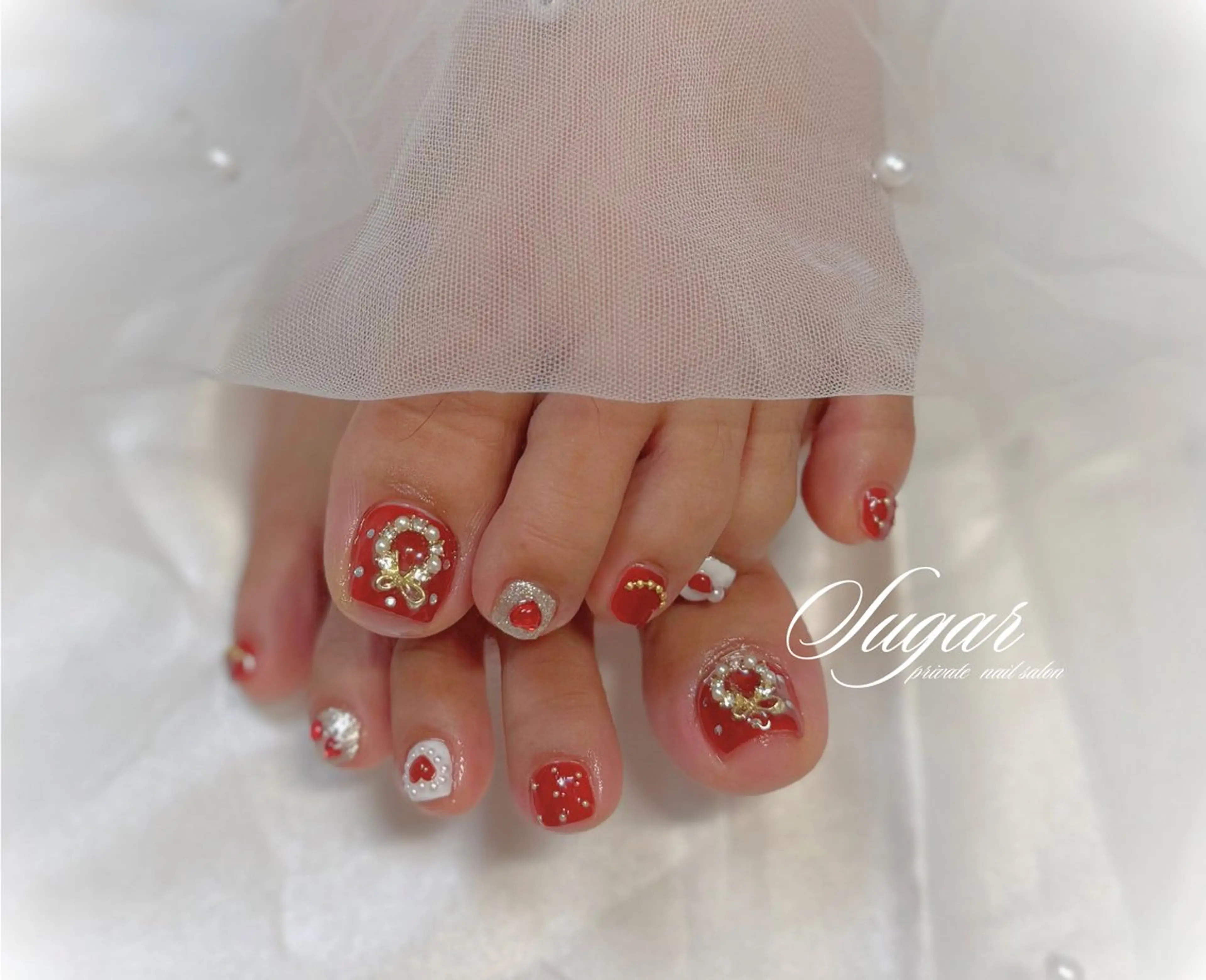 ネイル フットネイル Nail salon Sugarのネイルデザイン