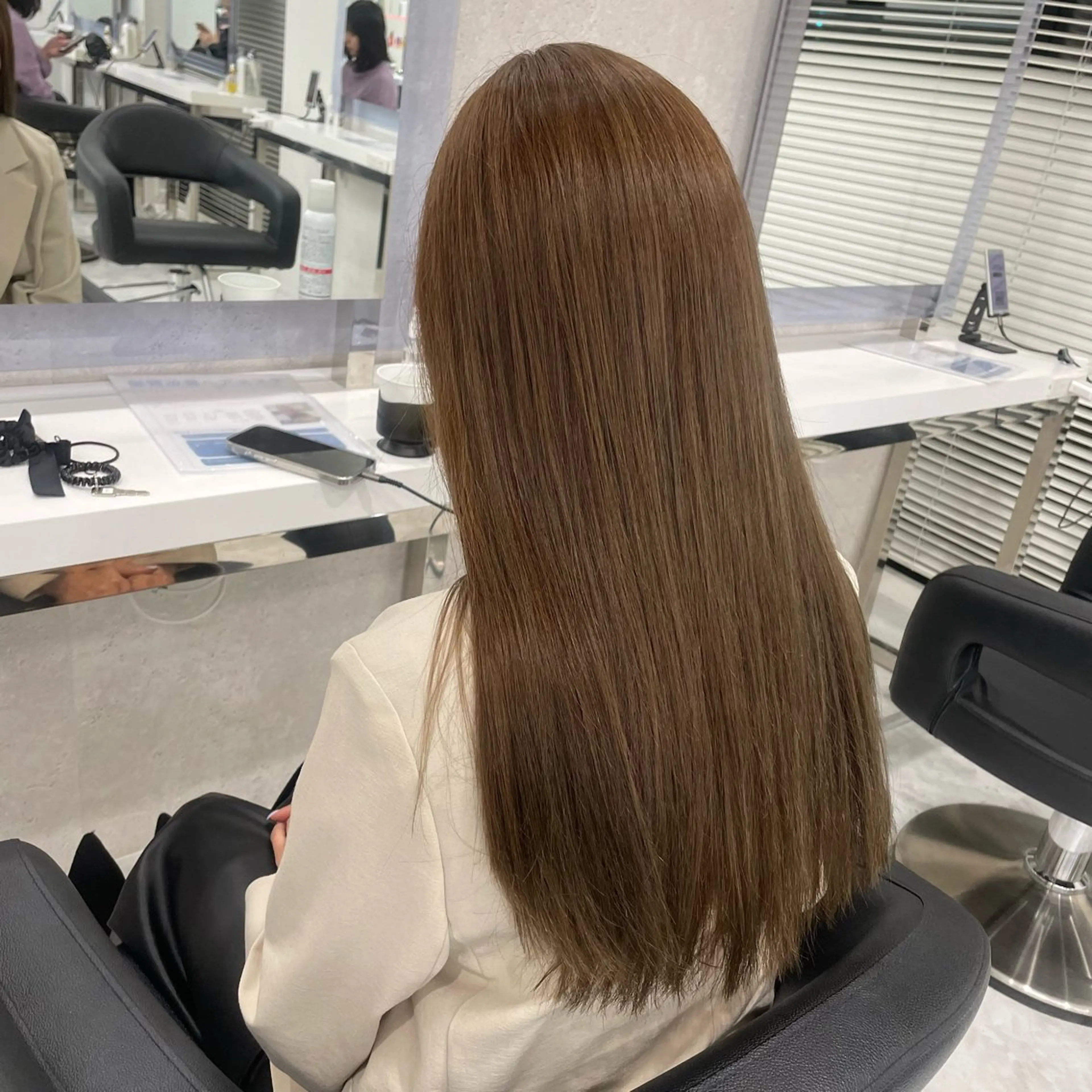 ミディアム 大人っぽ上品🤍韓国 レイヤー🤍ふうがのヘアスタイル