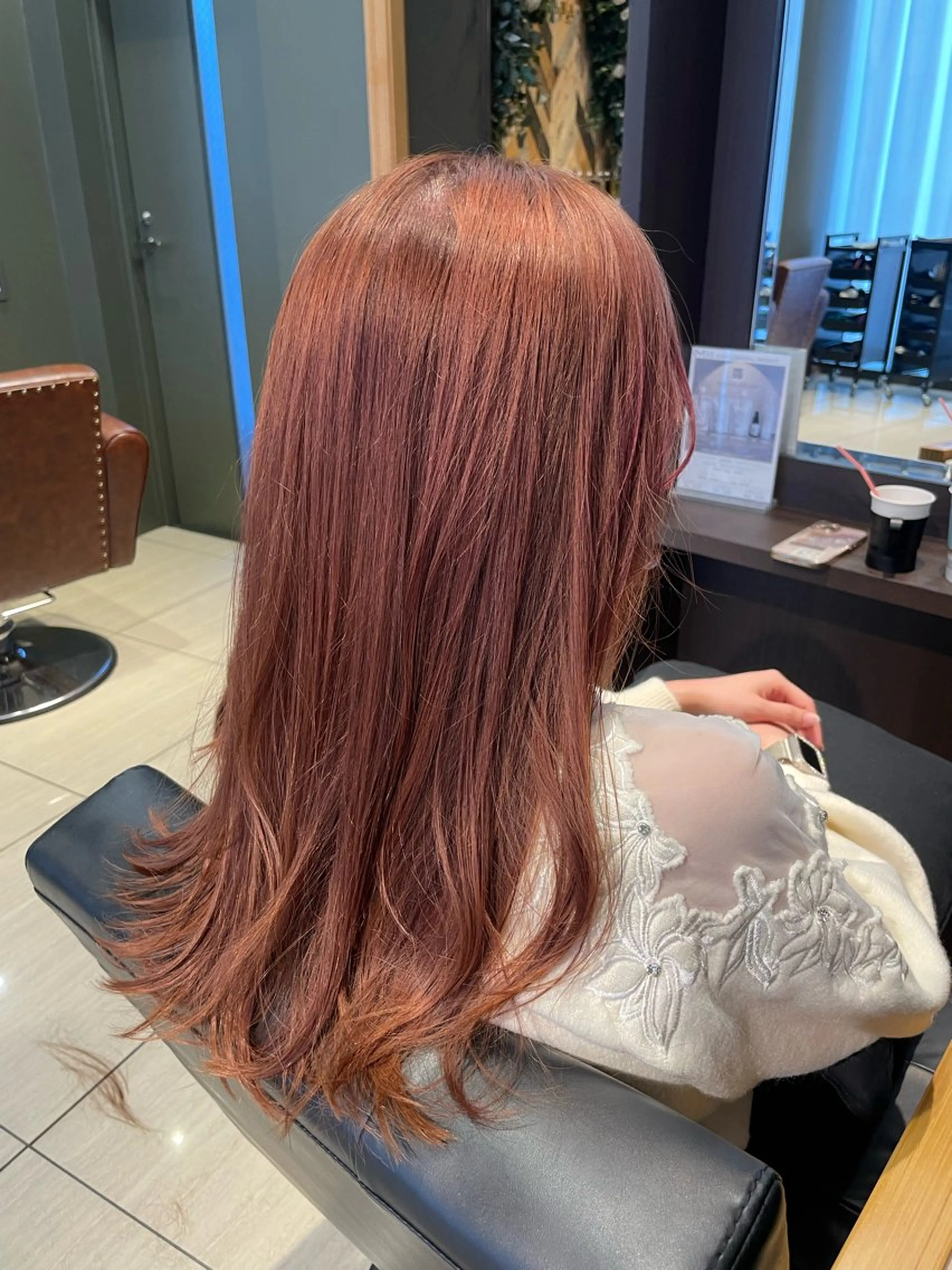 ロング カラー 今村 南穂のヘアスタイル