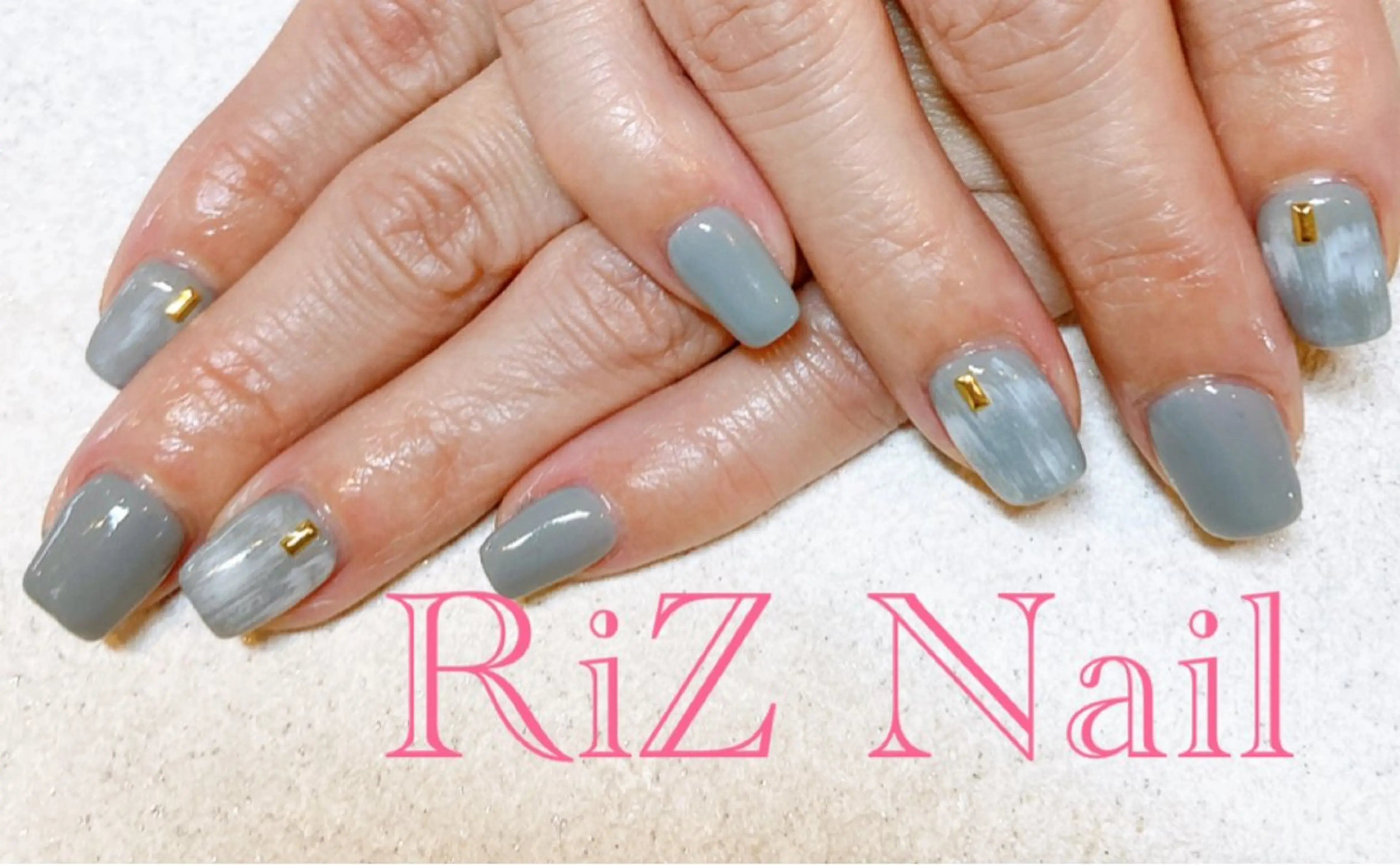 ネイル ニュアンスネイル ハンドネイル RiZ nail salonのネイルデザイン