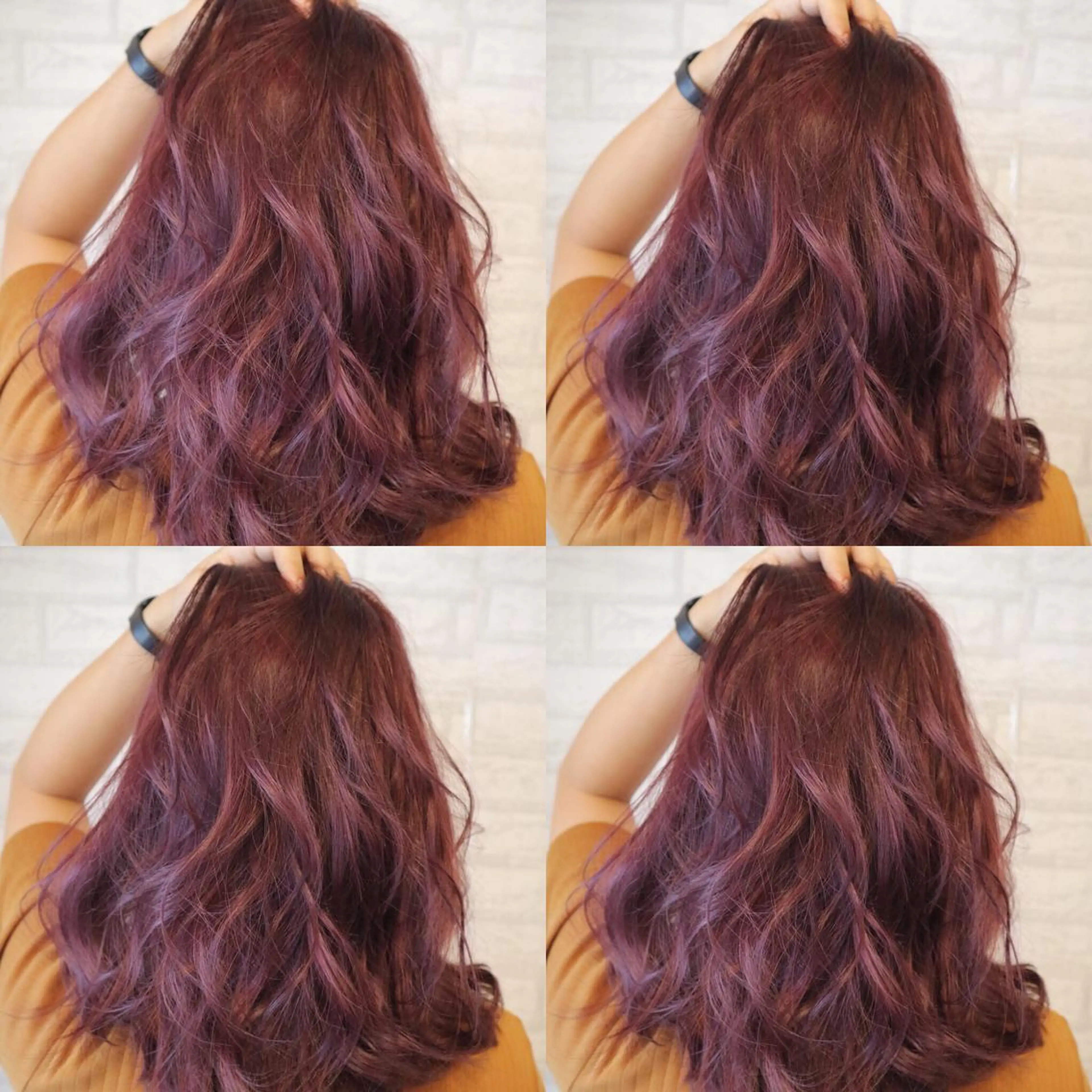 ミディアム カラー アディクシーカラー ブリーチ ラベンダーカラー ラベンダーピンク ピンクカラー ヘアカラー JIL BLAN 京都のヘアスタイル