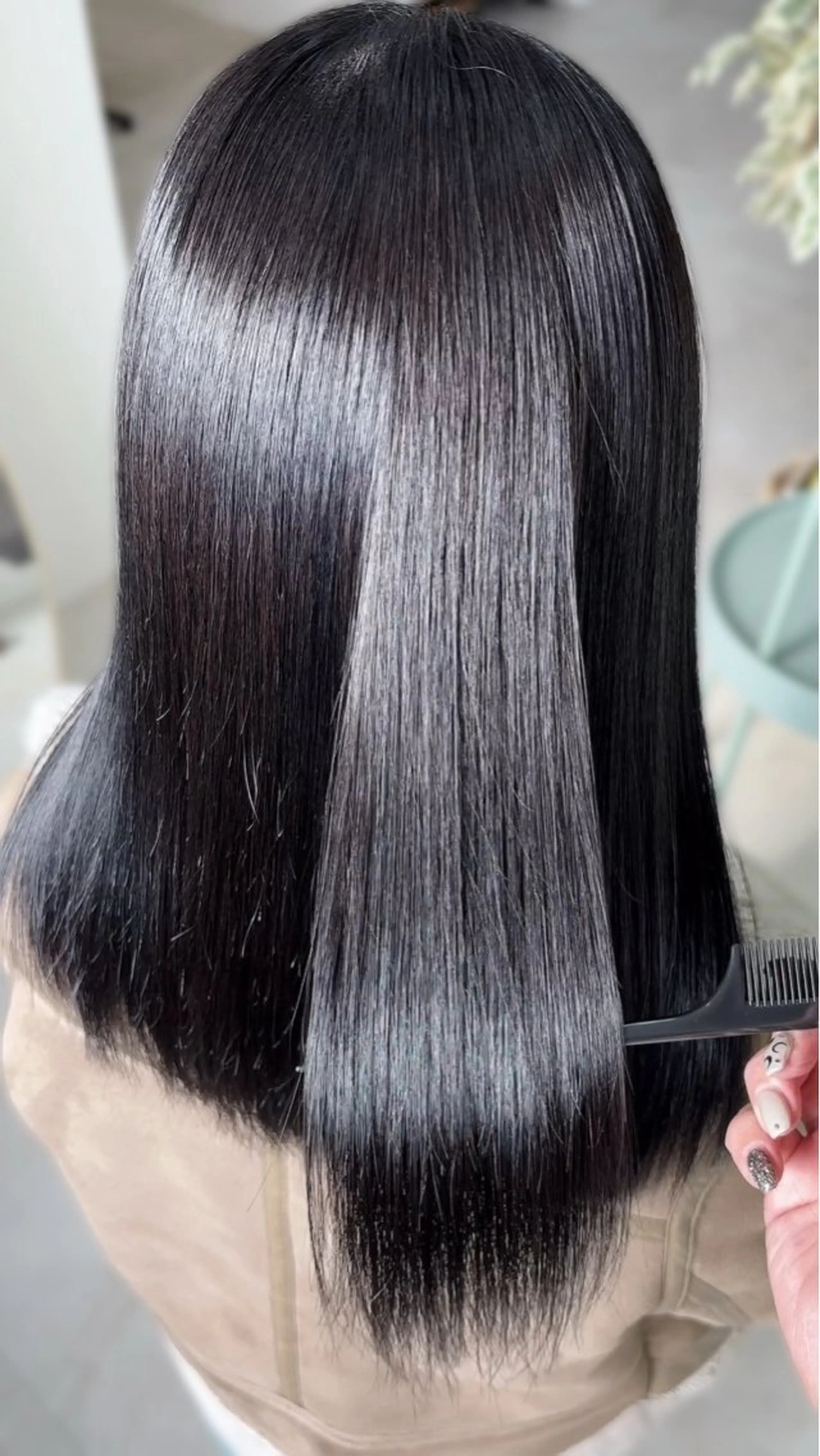 ミディアム ヘアカラー Angelica manaのヘアスタイル