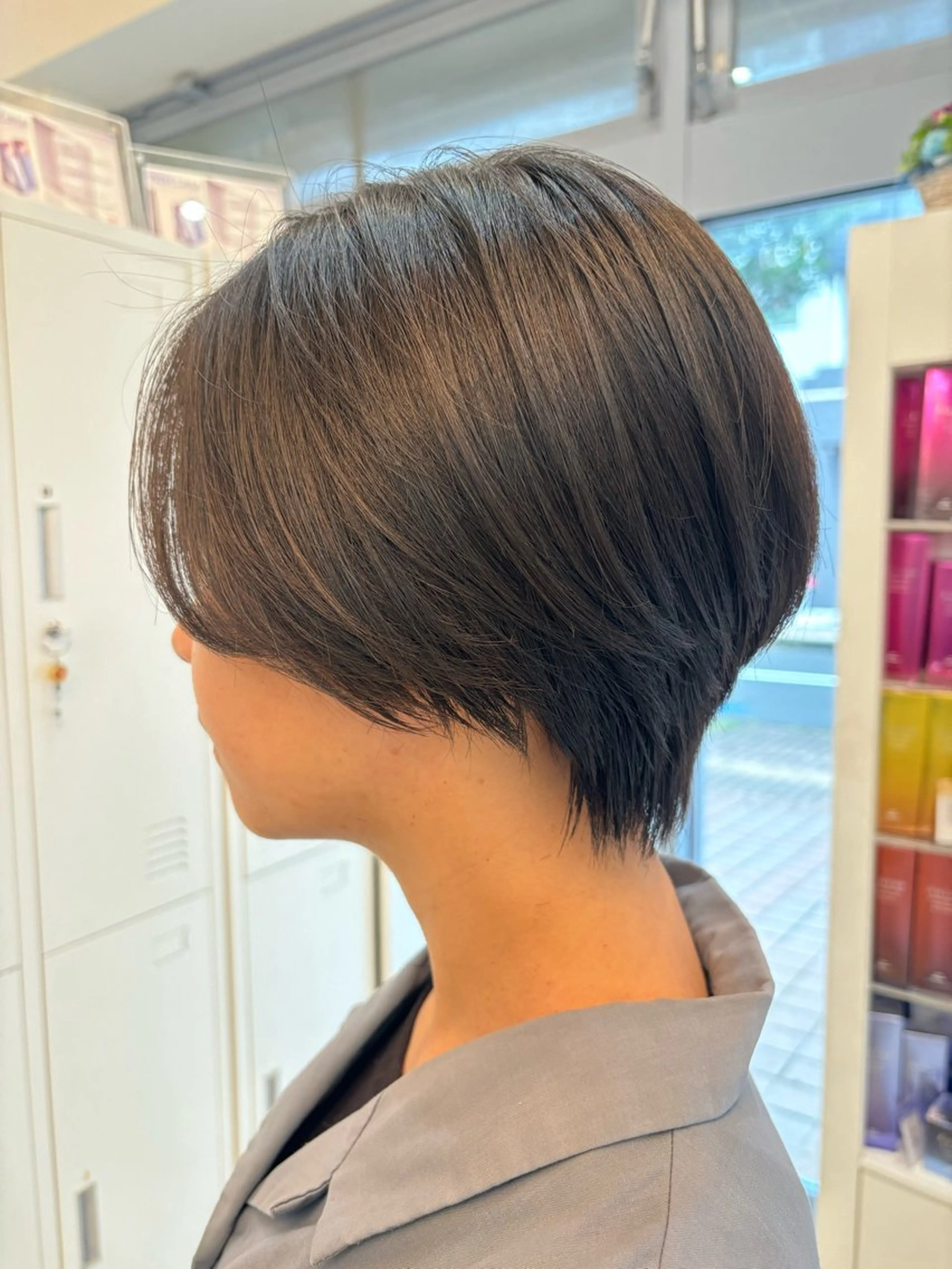 ショート ROMMY.所属・大木 華のヘアスタイル