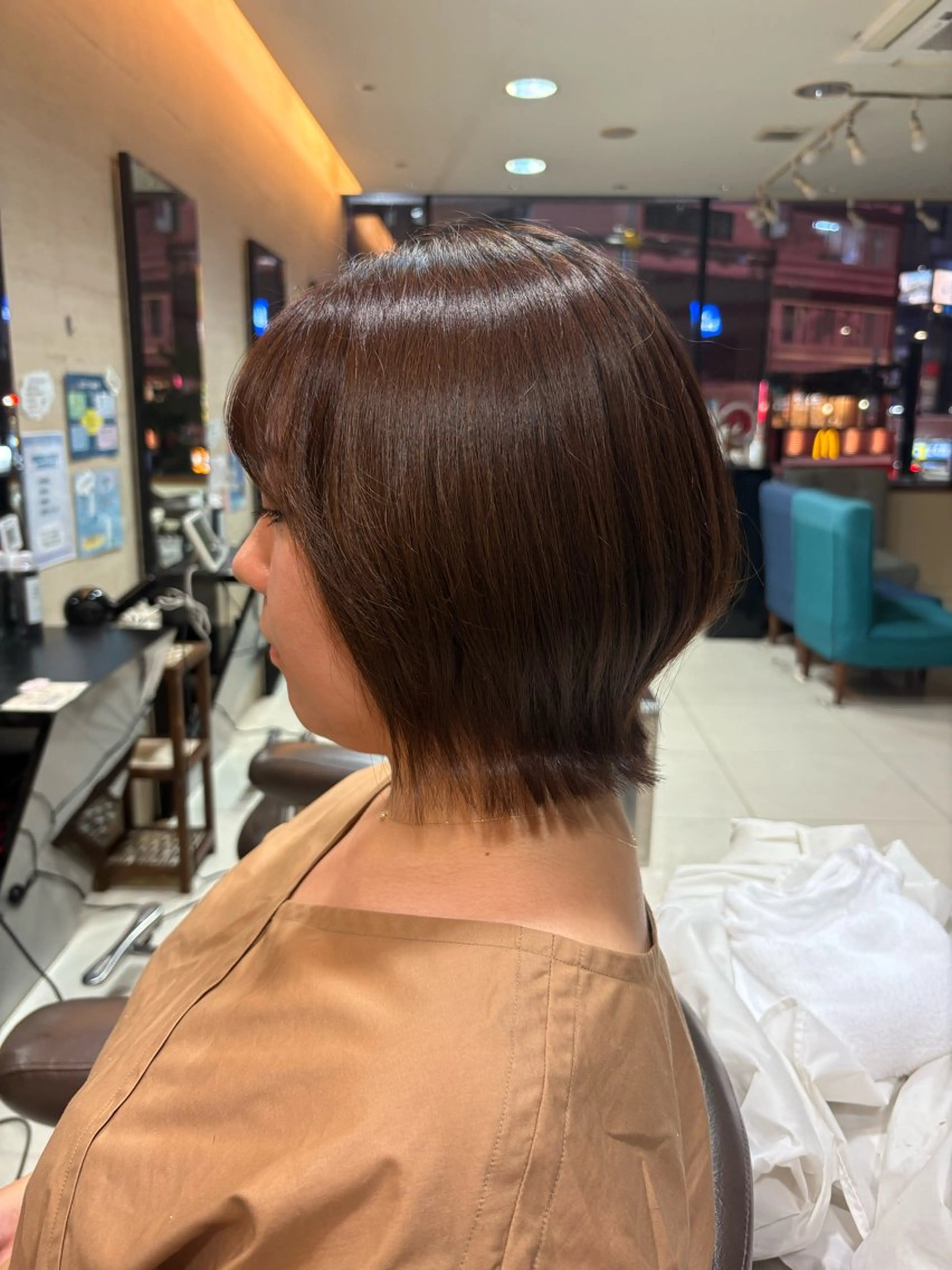 ショート ショートボブモデル募 集中🎀Ruka🎀のヘアスタイル