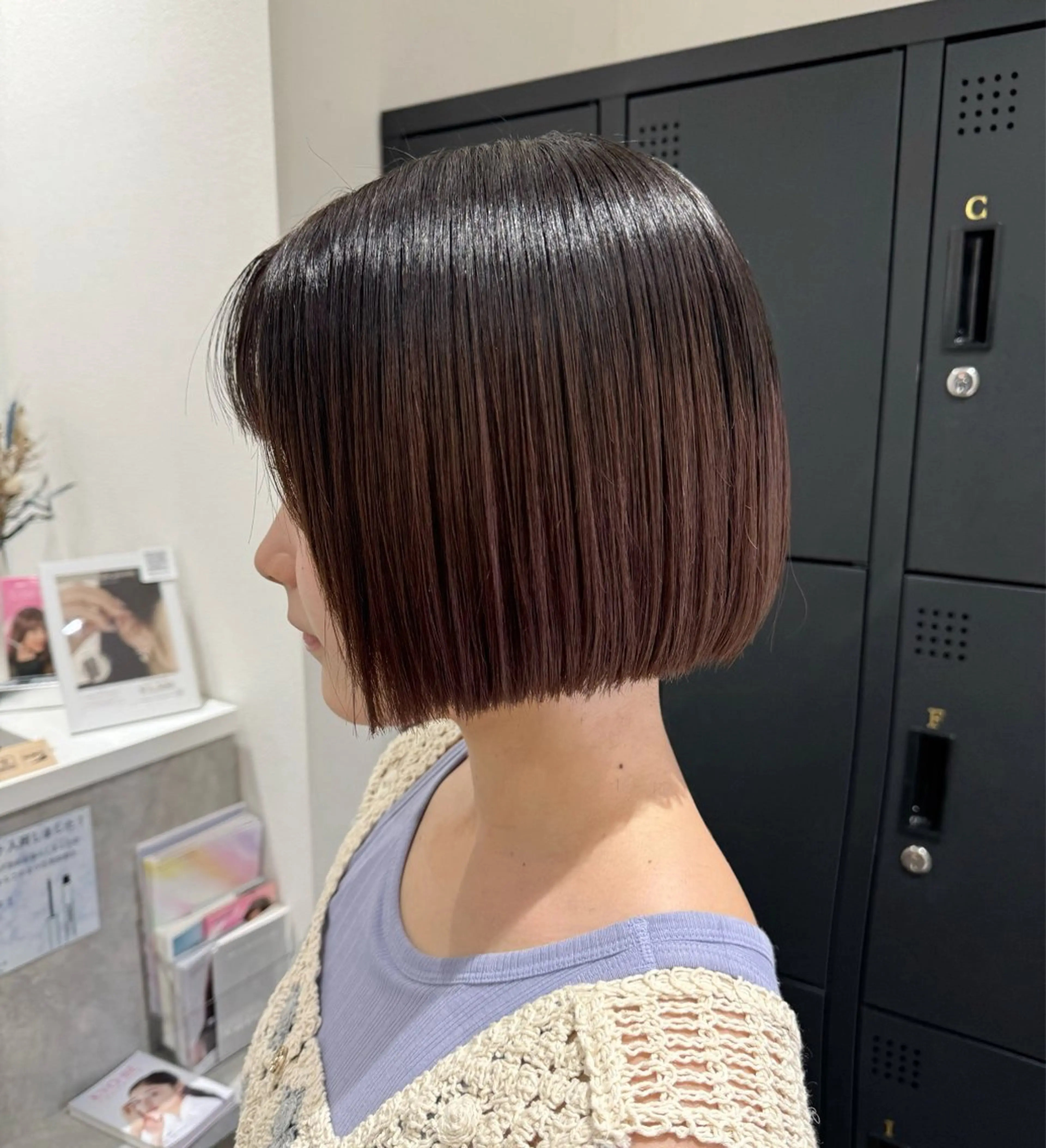 ショート ボブ 遊佐 みくりのヘアスタイル