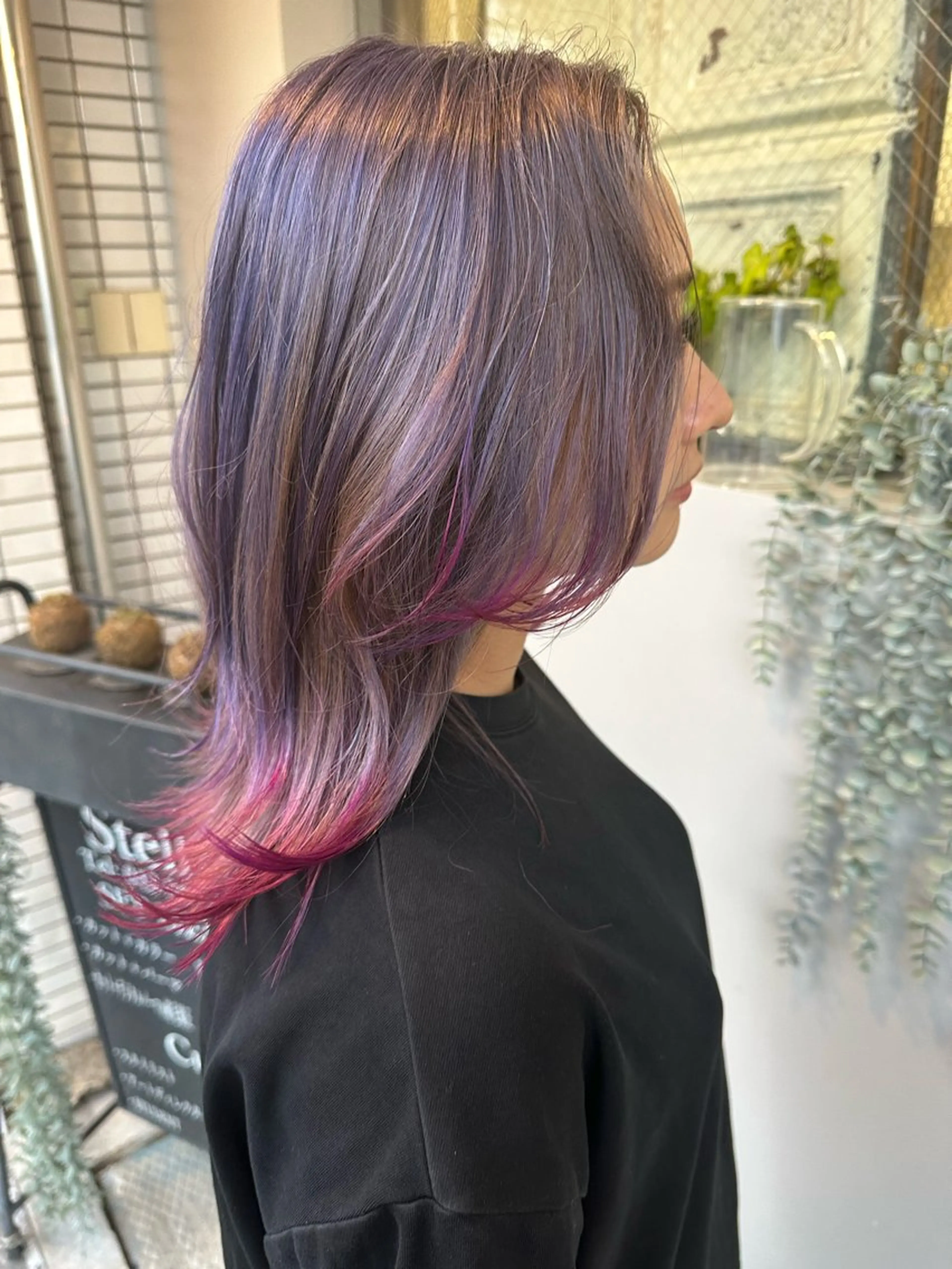 カラー ８月限定半額‼️‼️ ルミナよしだきほ🌼のヘアスタイル