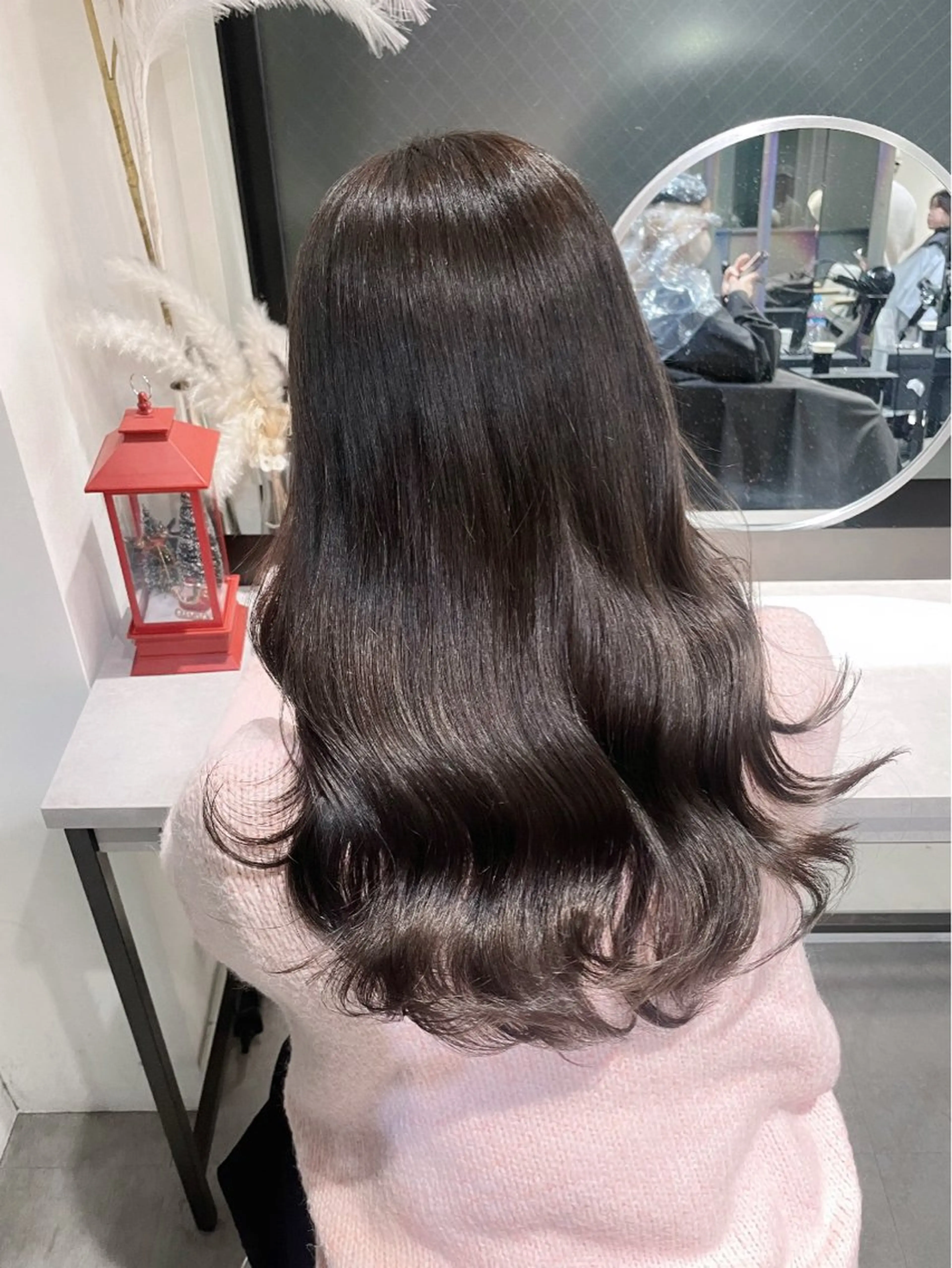 ロング カラー カット ヘアカラー Qin shaire salon 原宿店所属・髪質改善/透明感カラ ー/Atsukoのヘアスタイル