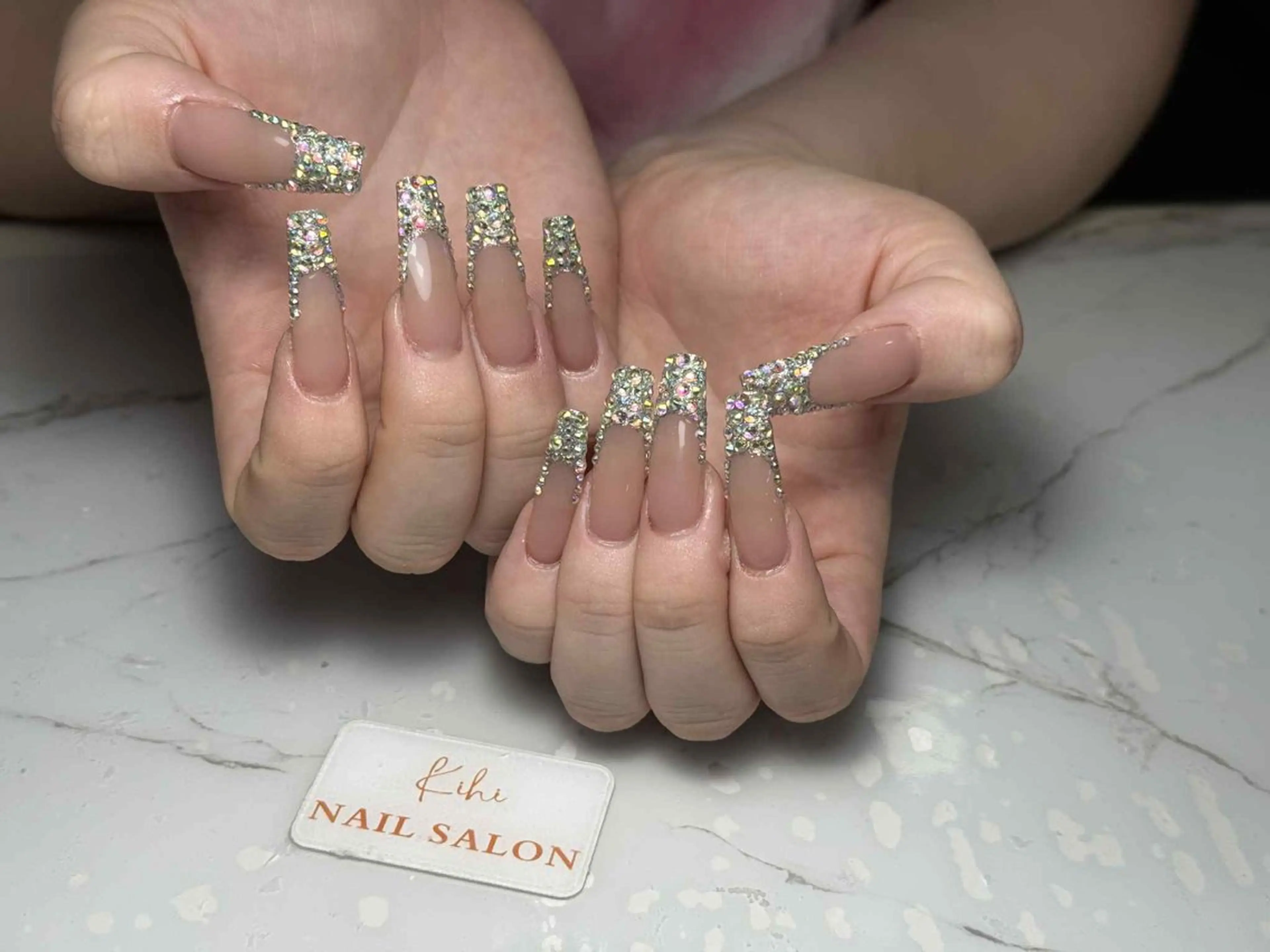 ネイル アートネイル フレンチネイル ジェルネイル グラデーション 韓国ネイル ハンドネイル ハンドケア Nail Salon Kihi さくらのネイルデザイン