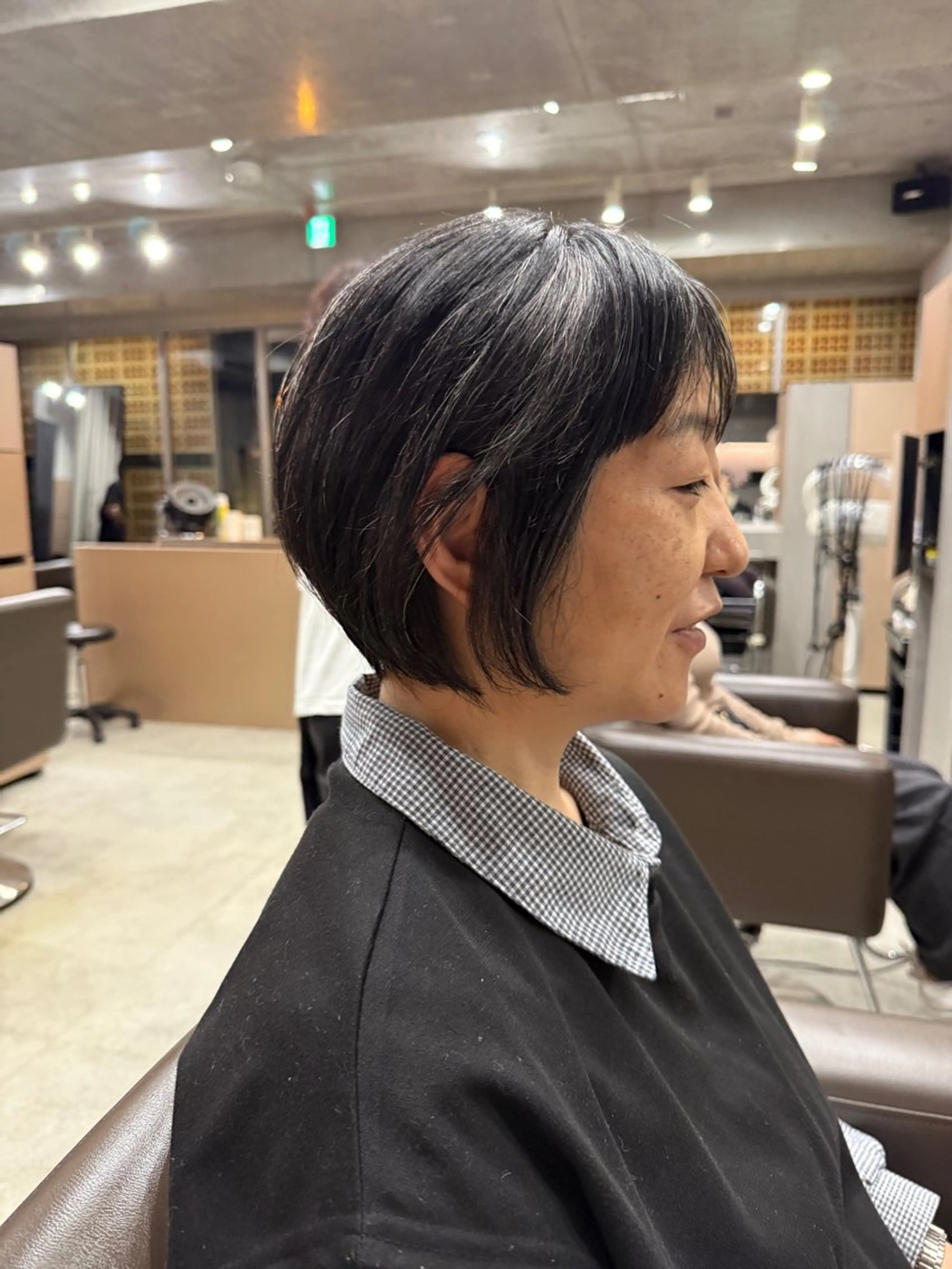 ショート カラー メンズカット ・パーマのヘアスタイル