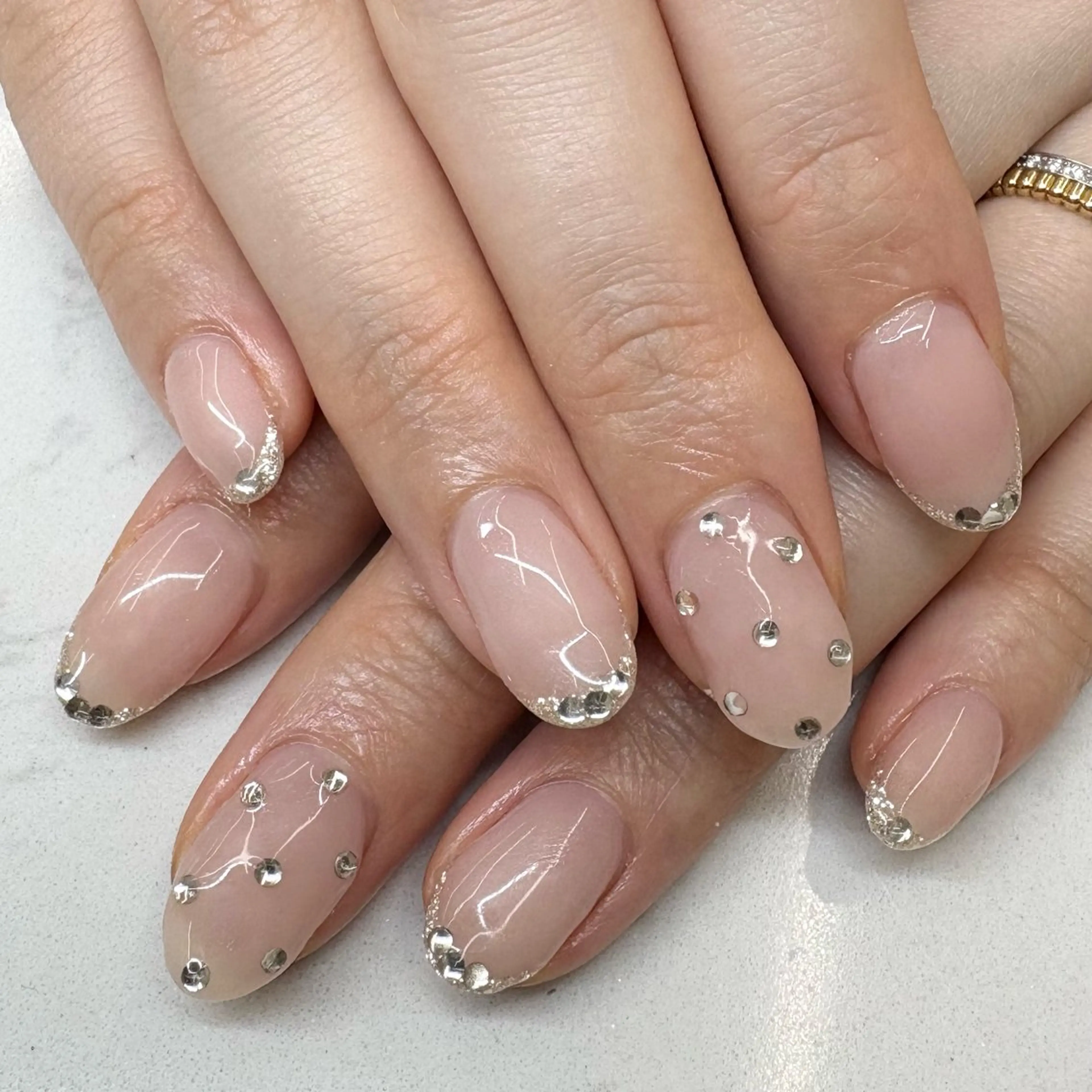 ネイル ワンホンネイル ハンドネイル fofo nail所属・Mint ミントのネイルデザイン
