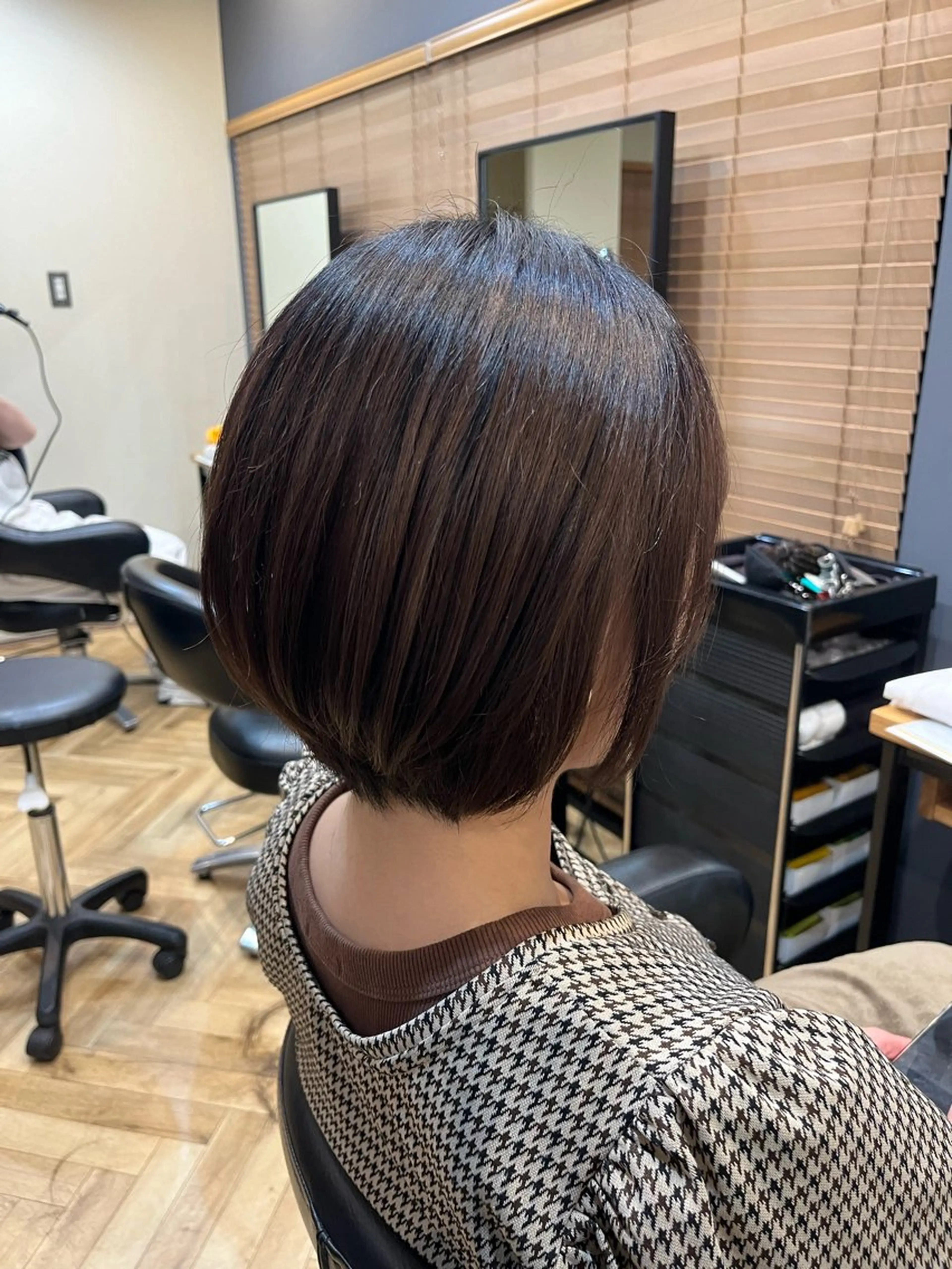 ショート ヘアアレンジ アルター鎌取店所属・aL-ter真宙 ✂️カットモデル募集のヘアスタイル