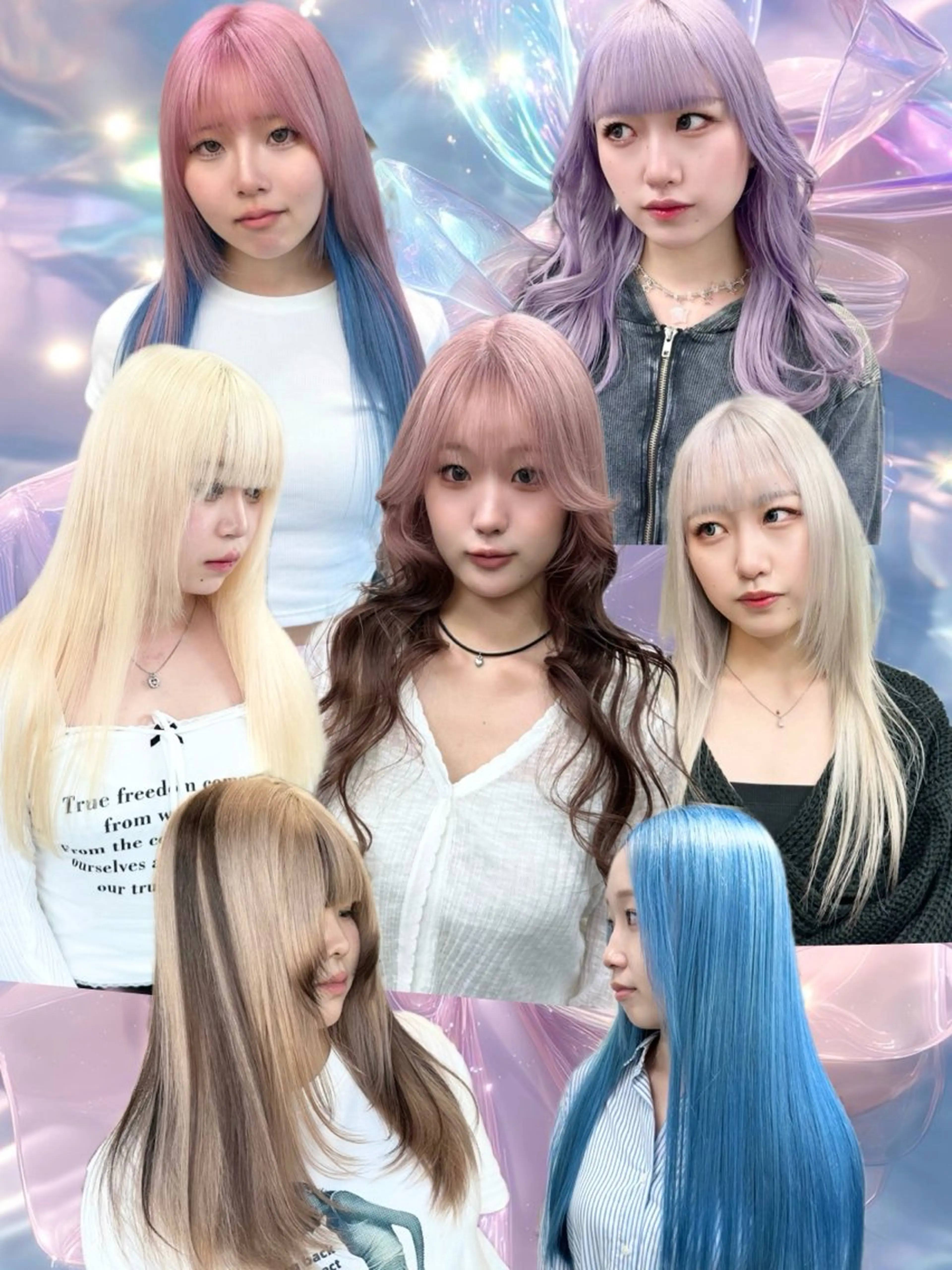 💖【10月限定】💖ダブルカラー（ケアブリーチ）＋ケラチントリートメント✨の写真