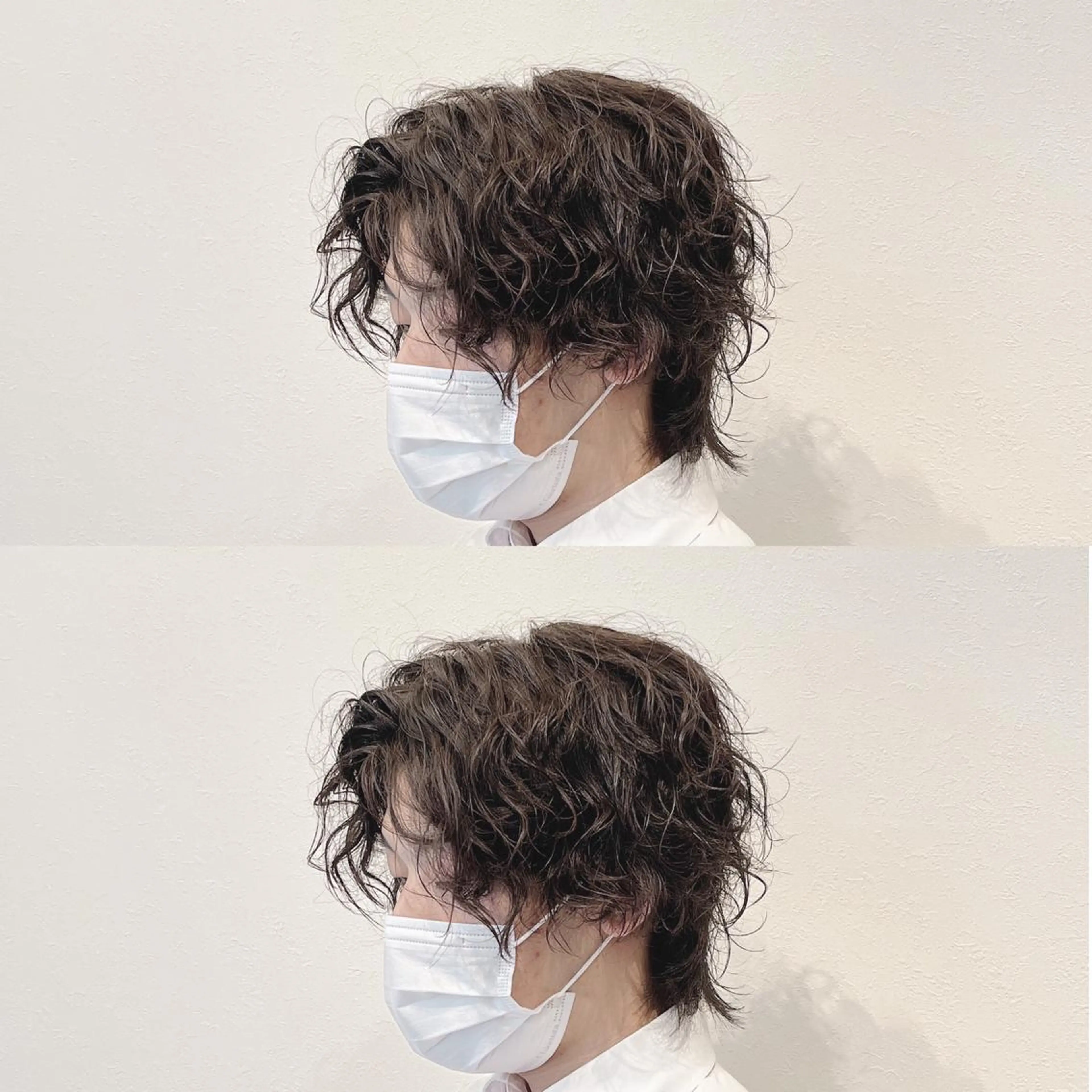 ミディアム パーマ メンズ 瀧野 翔吾【メンズ特化】のヘアスタイル