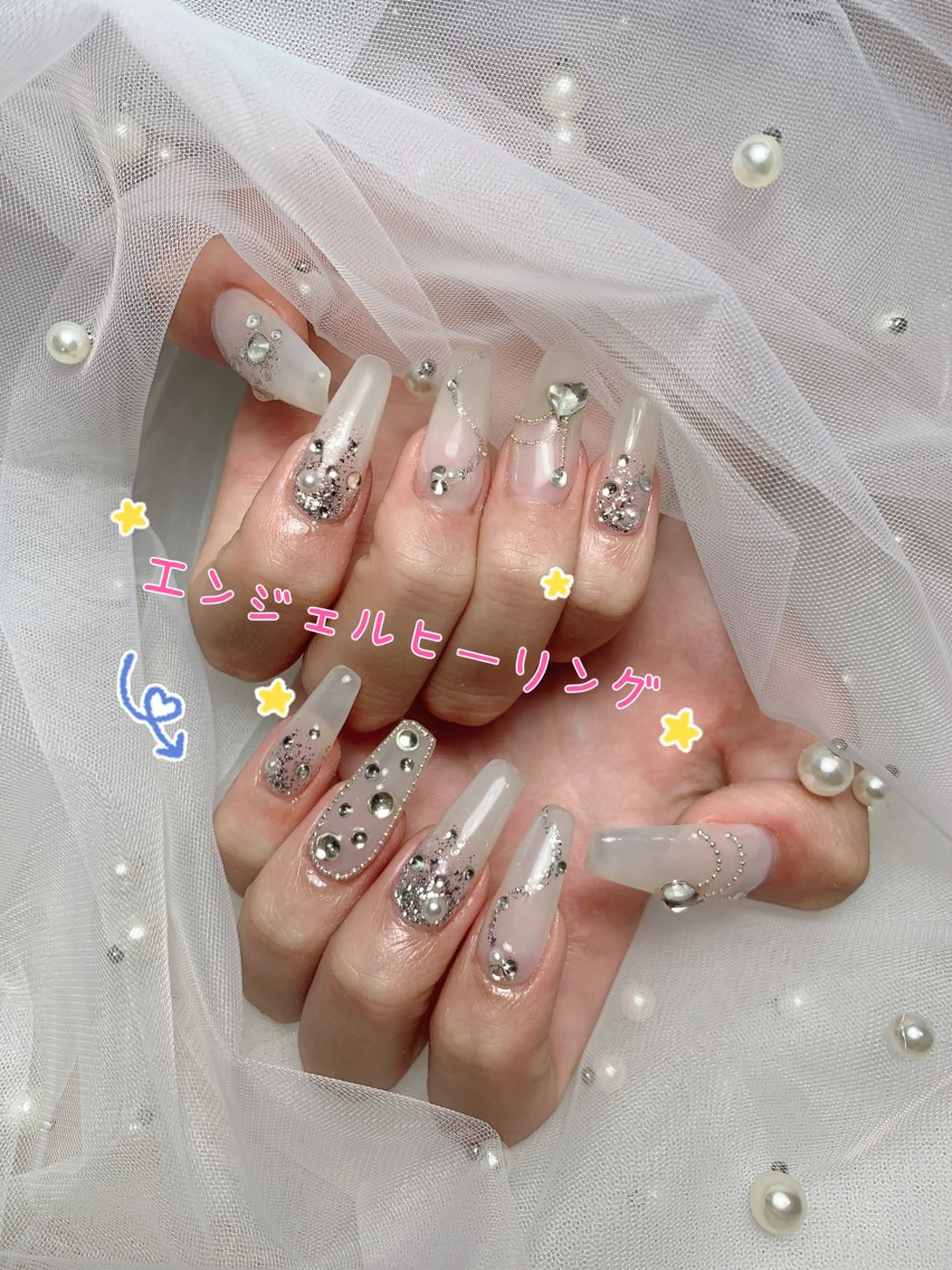 ネイル エンジェル ヒーリング 矢場町店のネイルデザイン