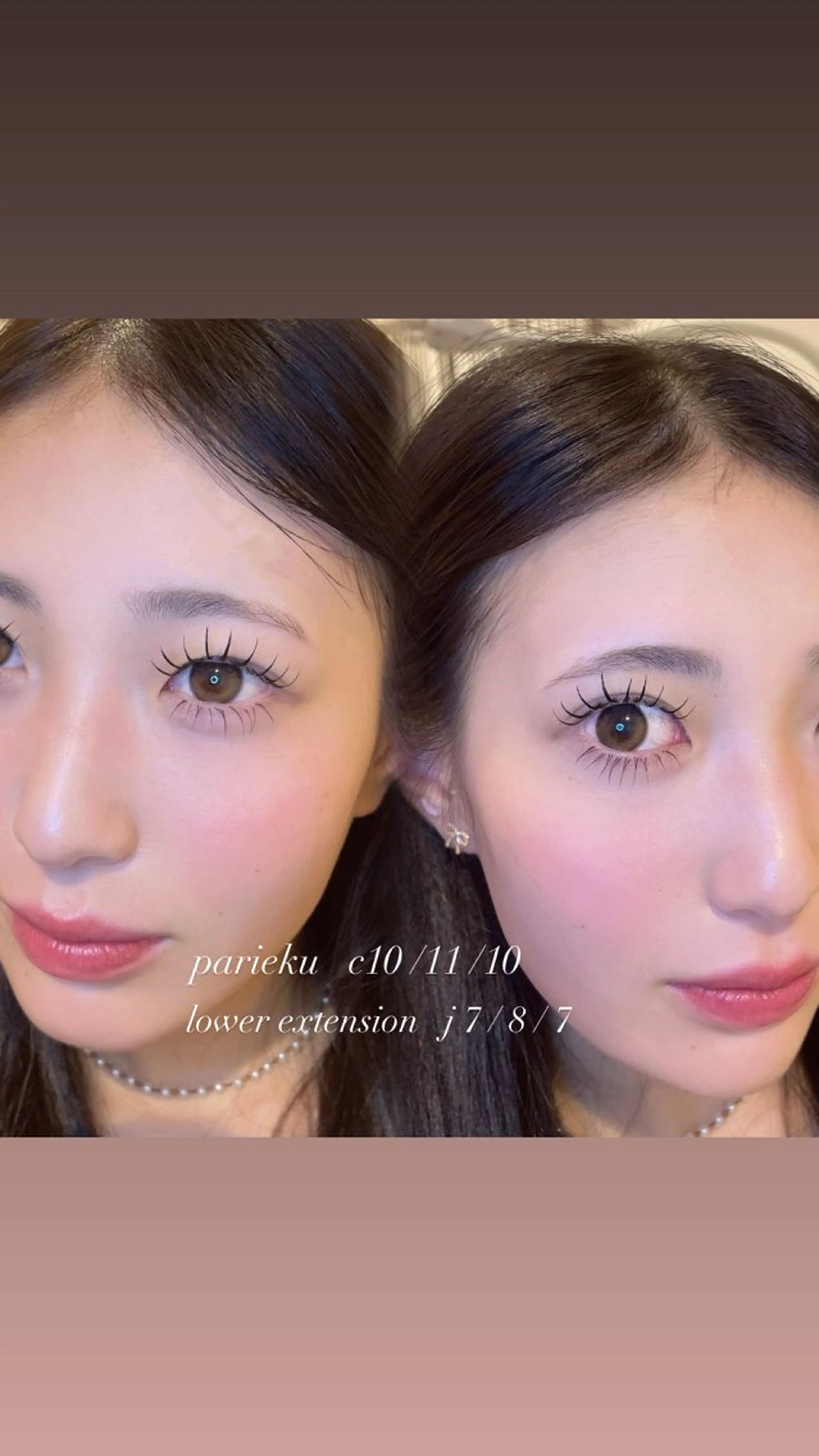 マツエク・マツパ マツエク Mell Yuuna ♡パリエク /束感のマツエク・マツパデザイン