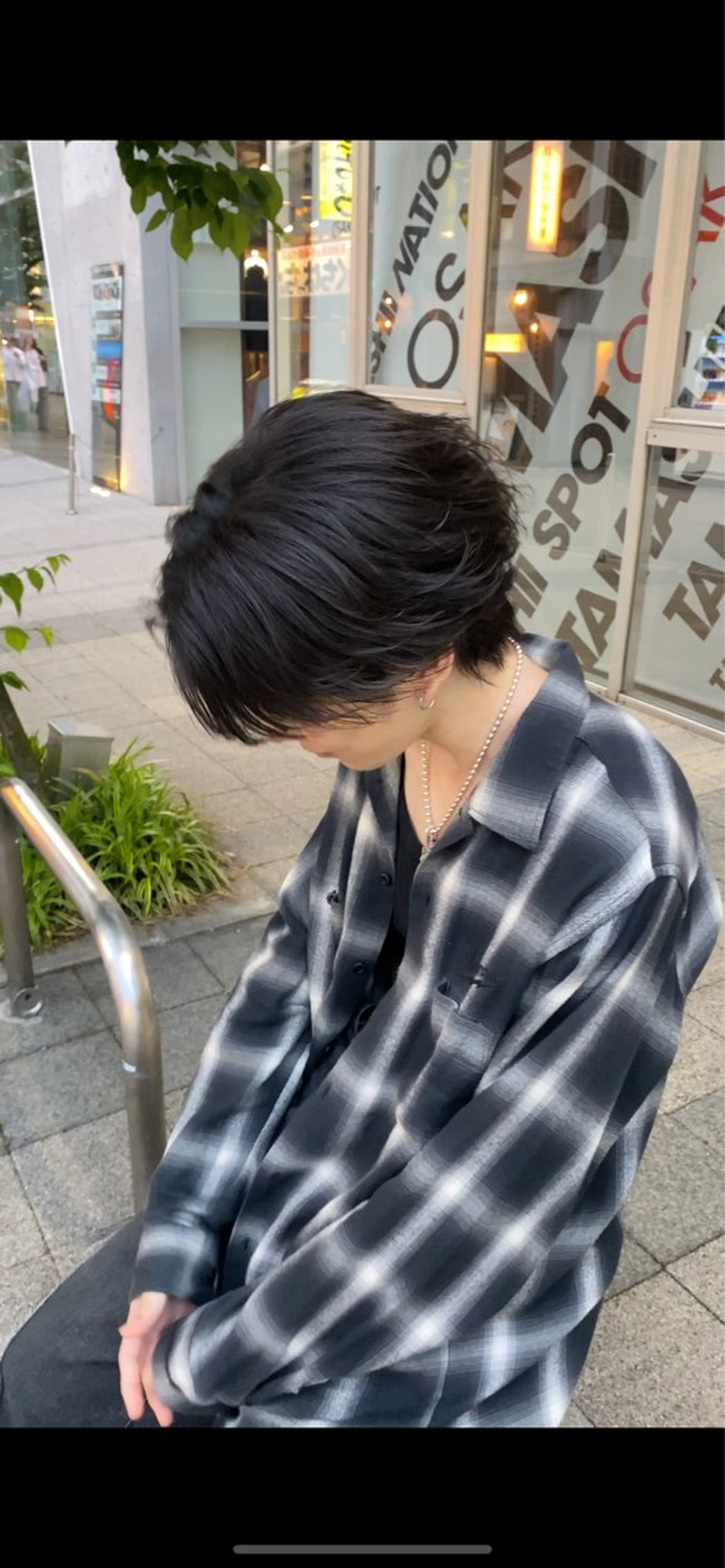 メンズ 透明感ブリーチ/ メンズパーマのヘアスタイル