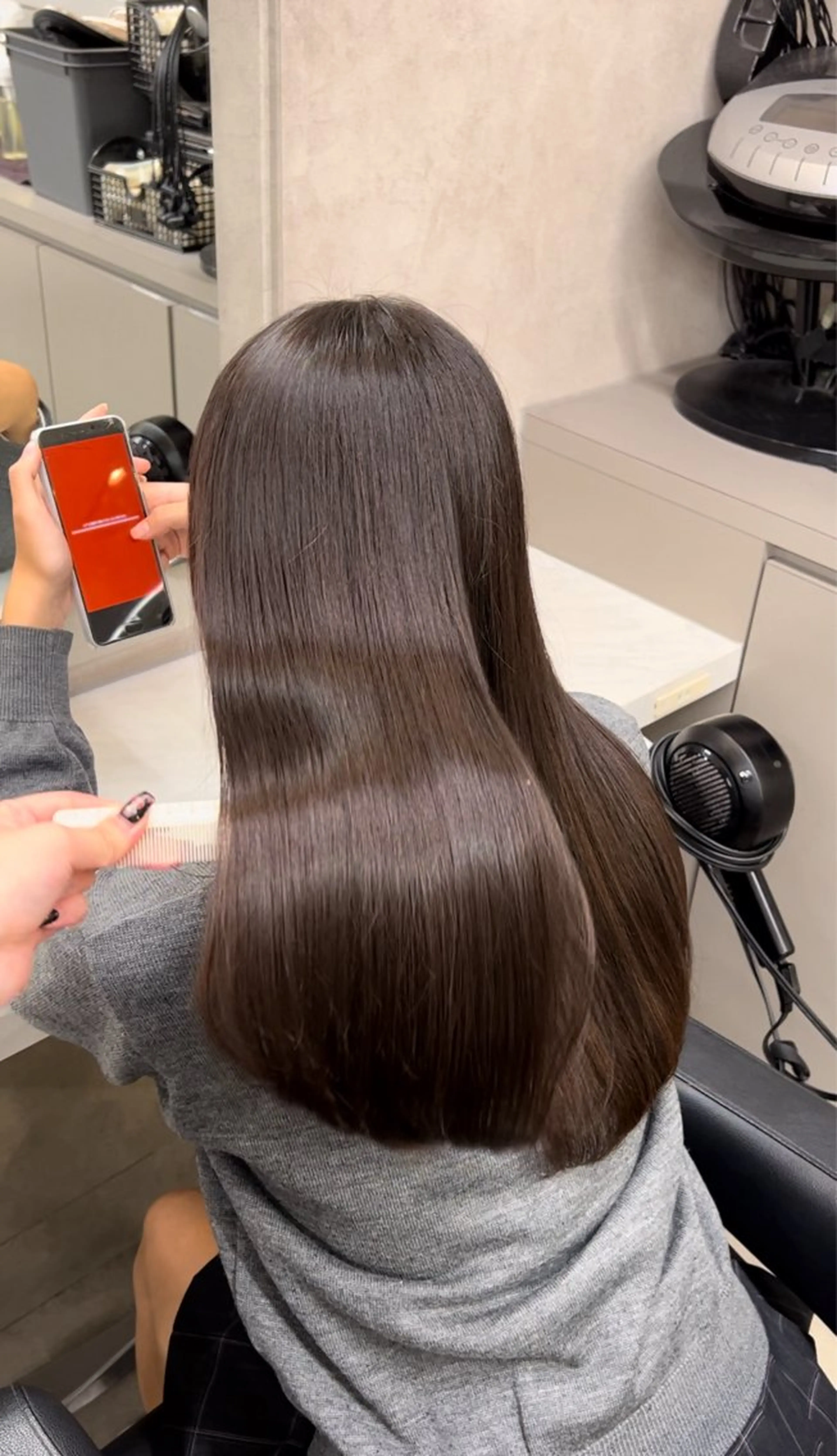 カラー beige🤎ダブル カラー/レイヤー🧸のヘアスタイル