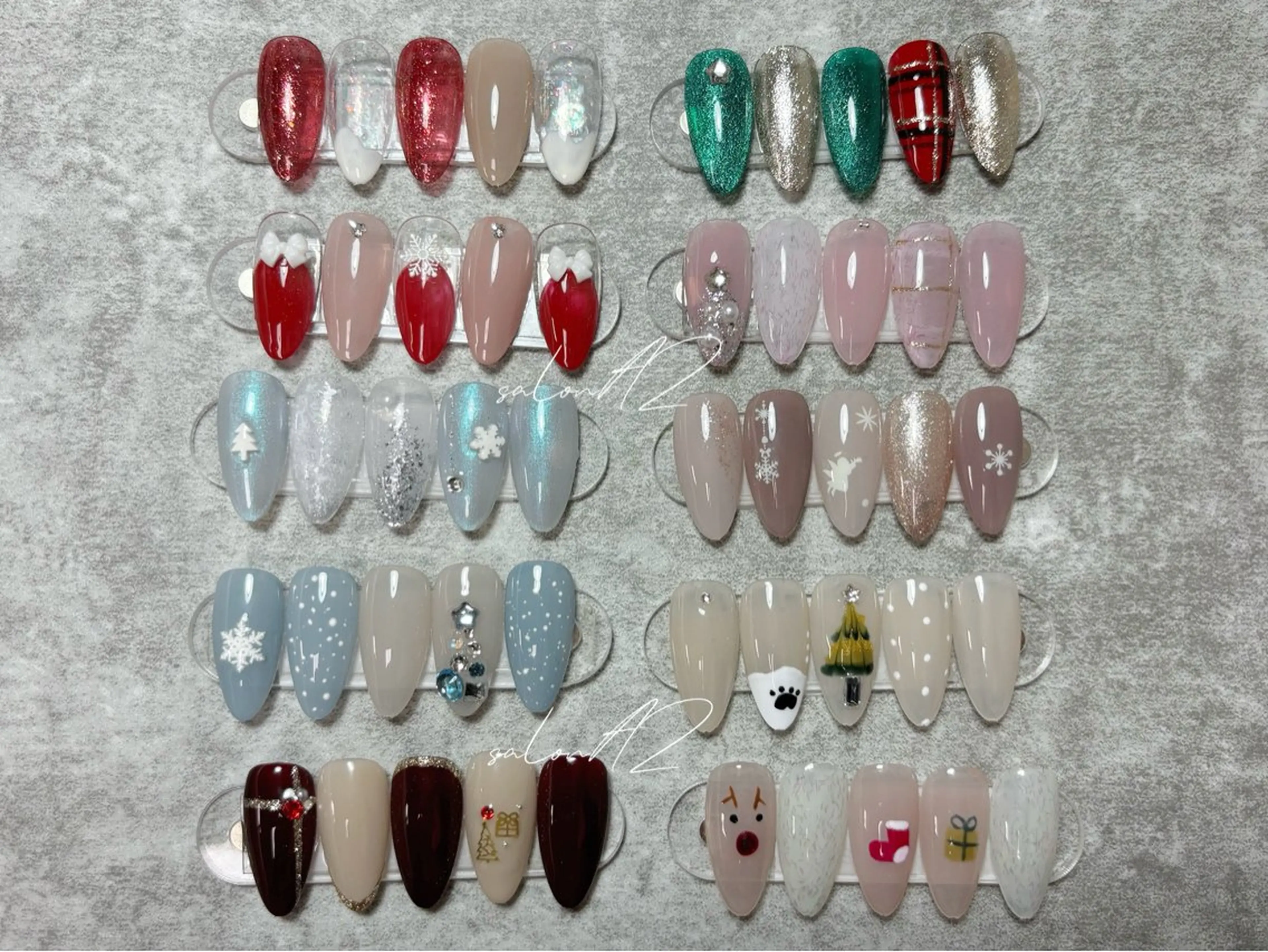 ネイル ハンドネイル salonAZ トップネイリストのネイルデザイン