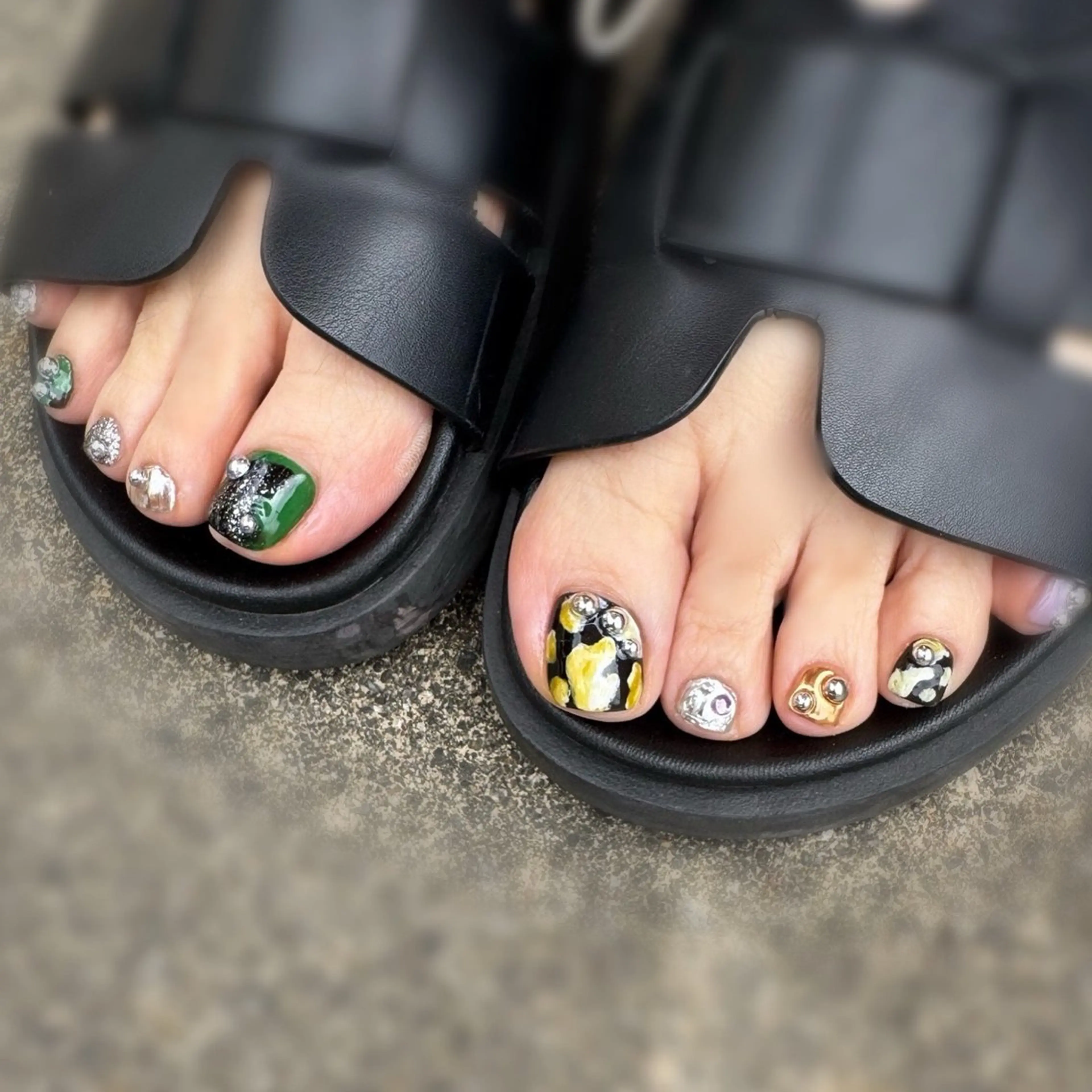 ネイル フットネイル 白日-hakubi nail-のネイルデザイン