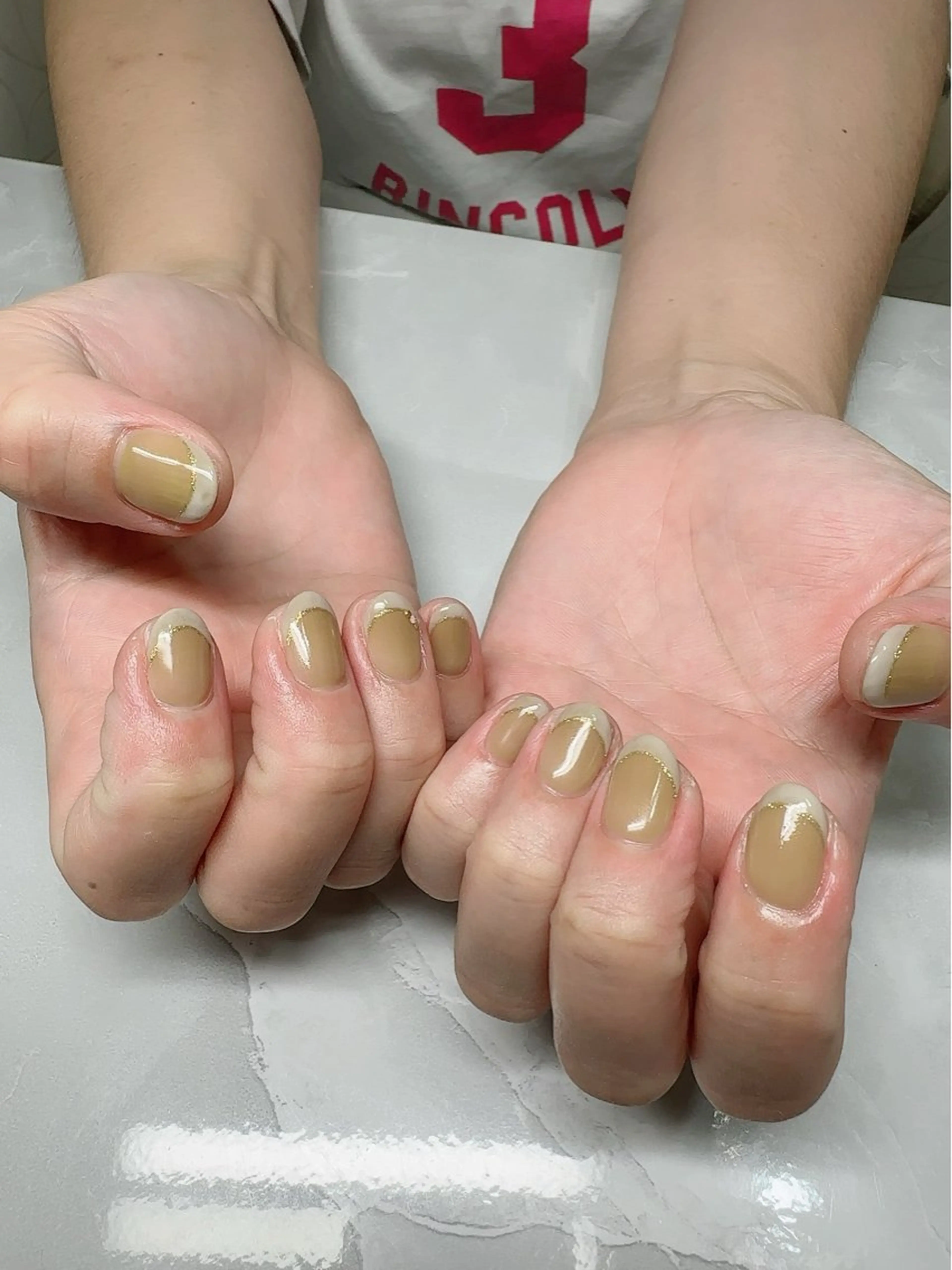 ネイル フレンチネイル nyasu nailのネイルデザイン