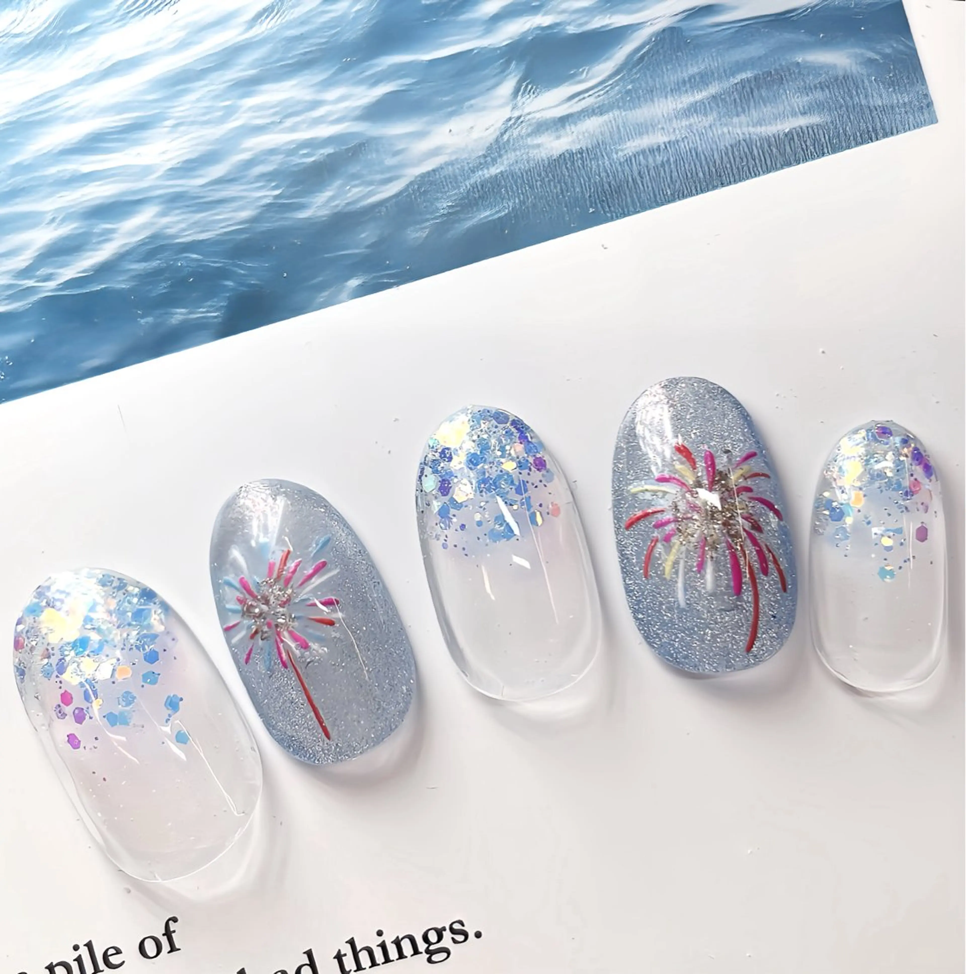 ネイル ハンドネイル Aube Nail 佐藤のネイルデザイン