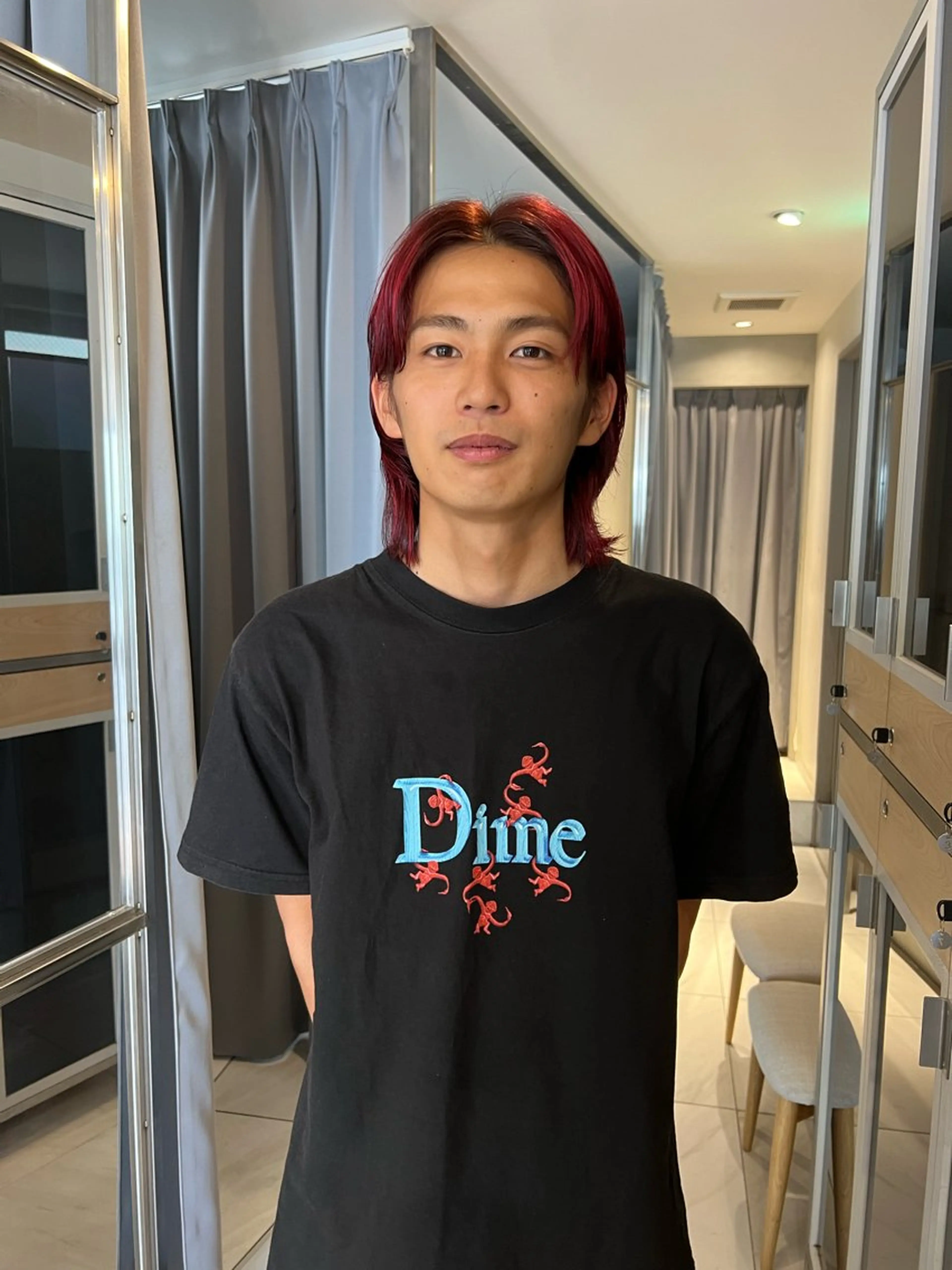 ミディアム カラー メンズ ヘアカラー トリートメント ヘッドスパ ヘアセット ロングカット 🦎Raitoのヘアスタイル