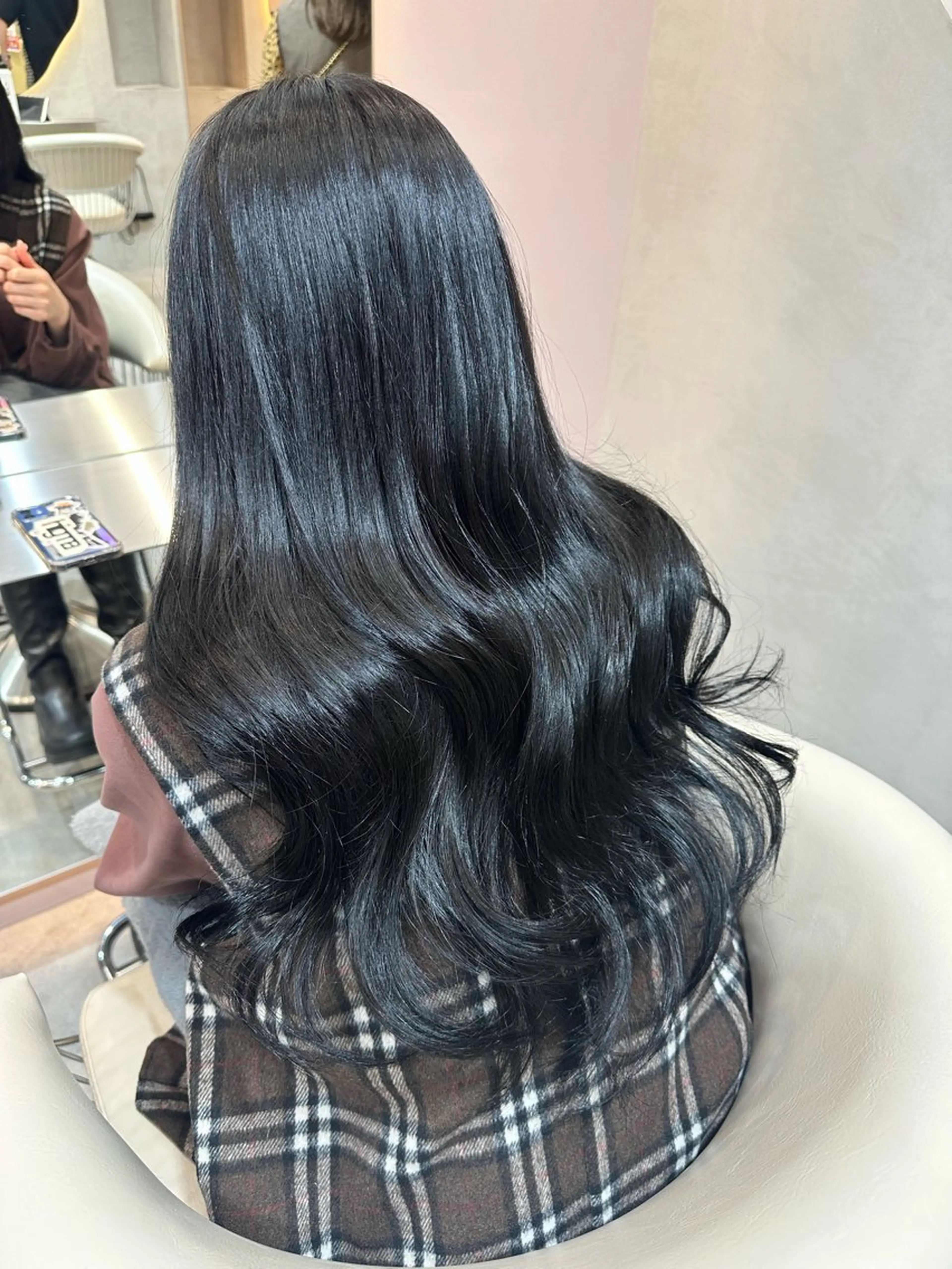 ロング ヘアカラー 縮毛矯正/IROHA 🌷るかのヘアスタイル