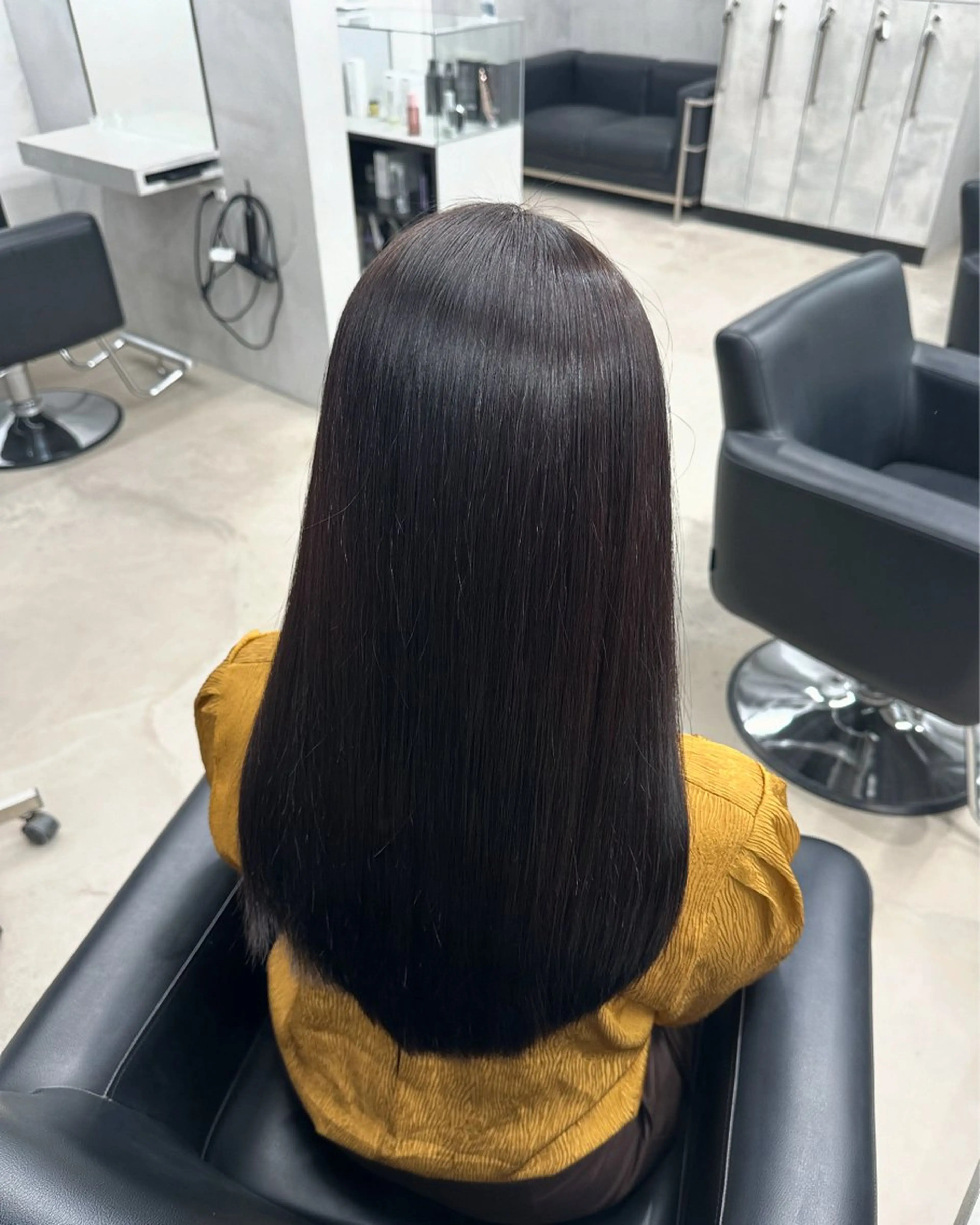 カラー ヘアカラー トリートメント navile 銀座 角田 龍太のヘアスタイル