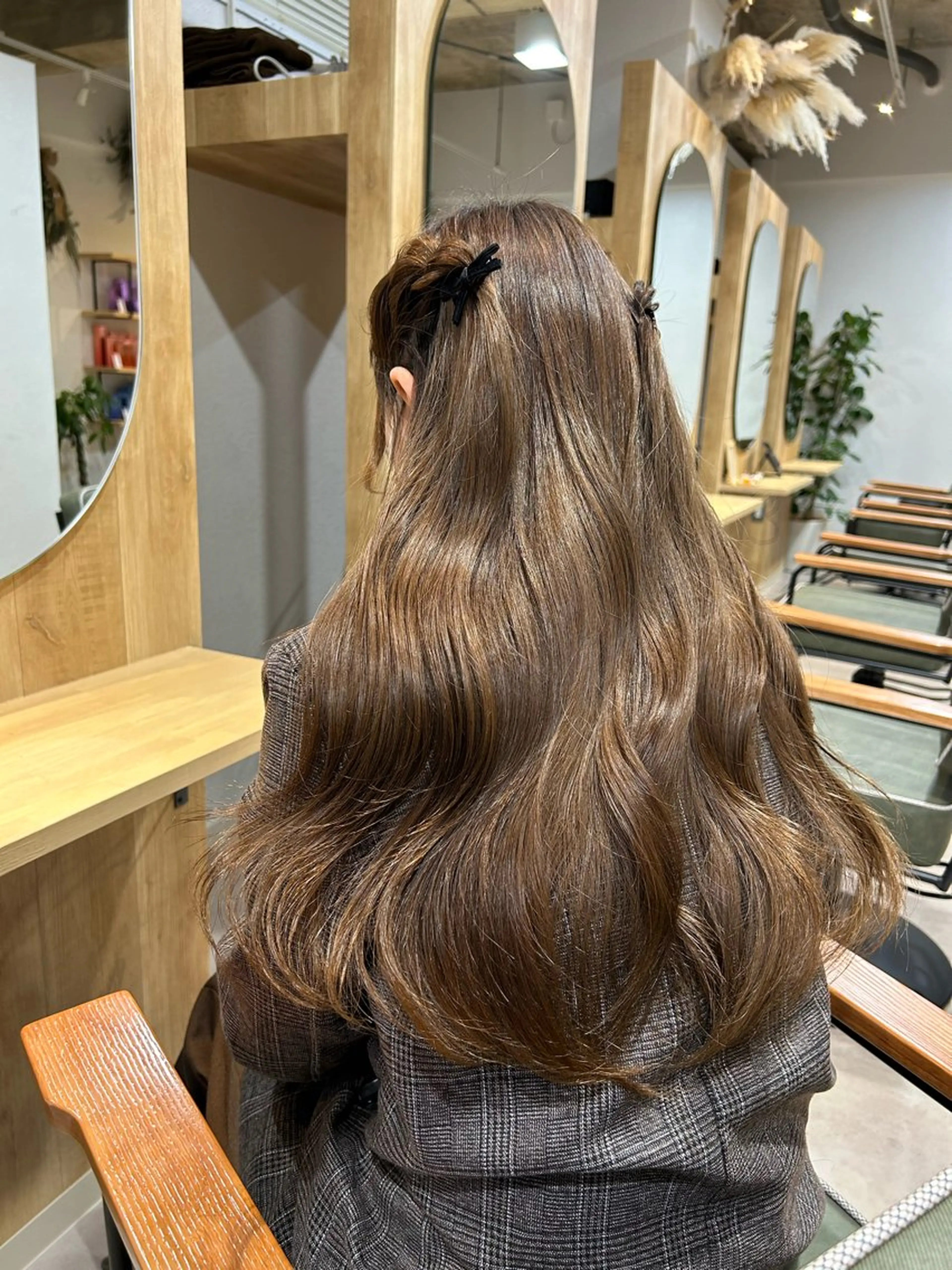 ロング カット ヘアカラー トリートメント riTo yumekaのヘアスタイル