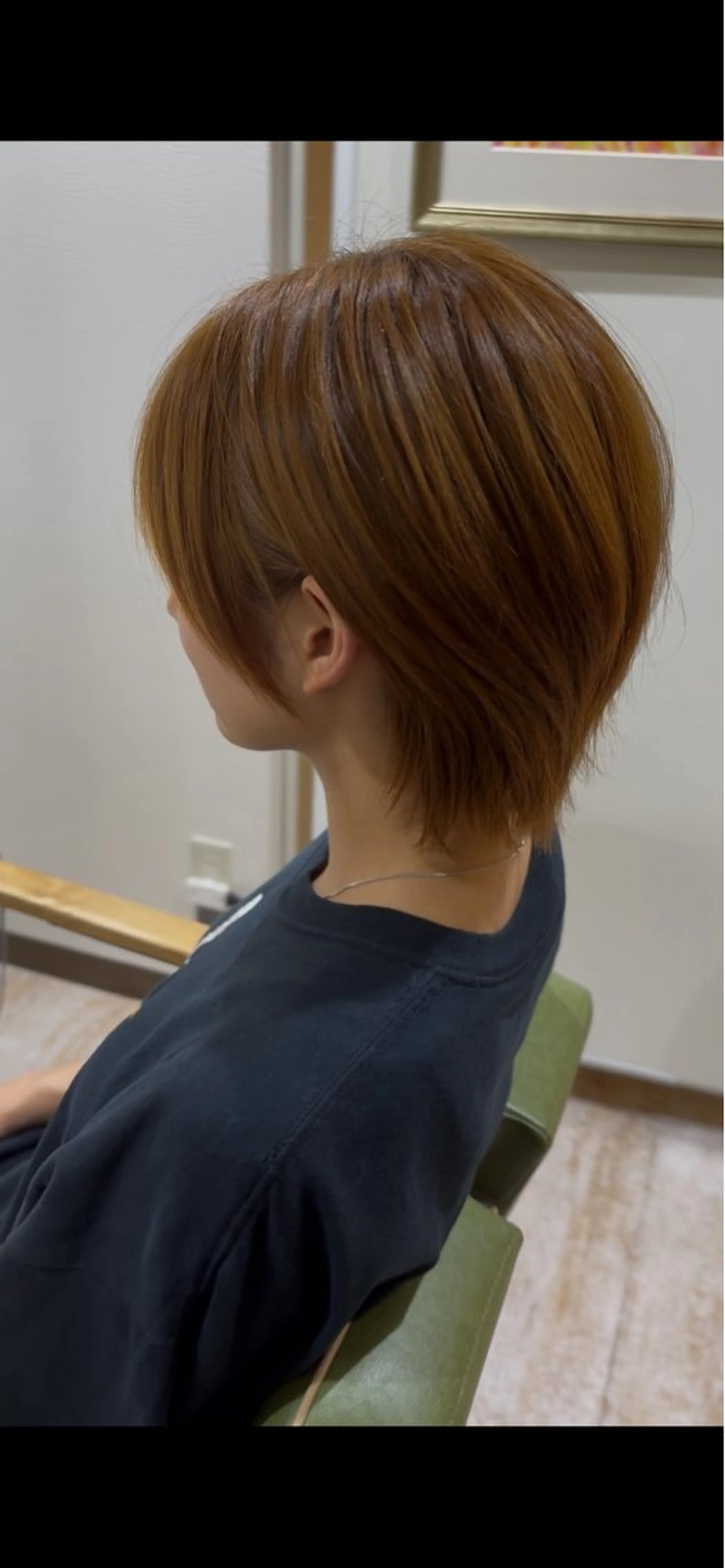 ショート ショートレイヤー くびれヘア くびれレイヤー レイヤーカット ショートヘア カット ヘアセット LOKAHI所属・艶髪/顔周りカット/ メンズカット/小池祐のヘアスタイル