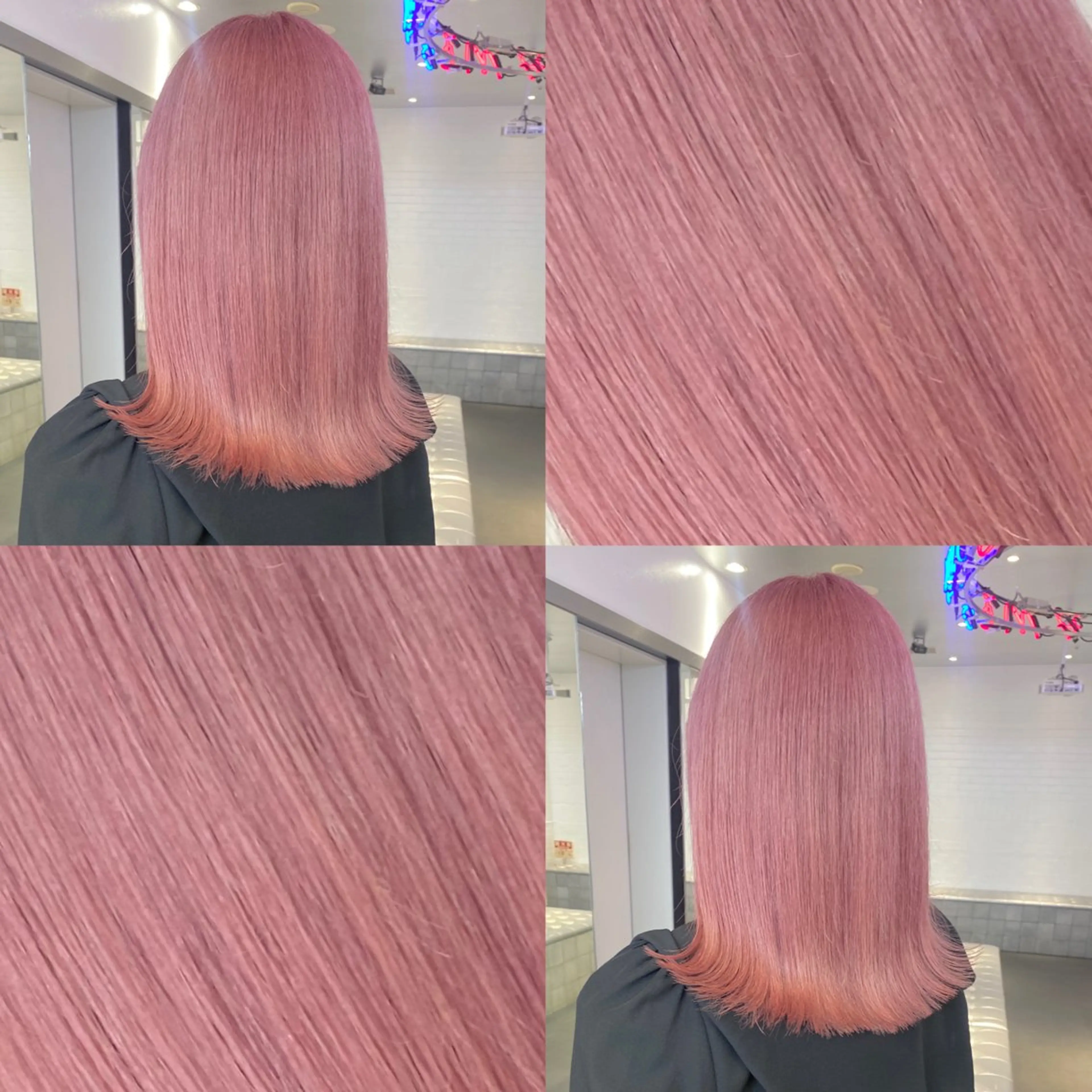 ミディアム ヘアカラー トリートメント ヘアセット 🎀推し活カラー/ ピンクカラー/のののヘアスタイル