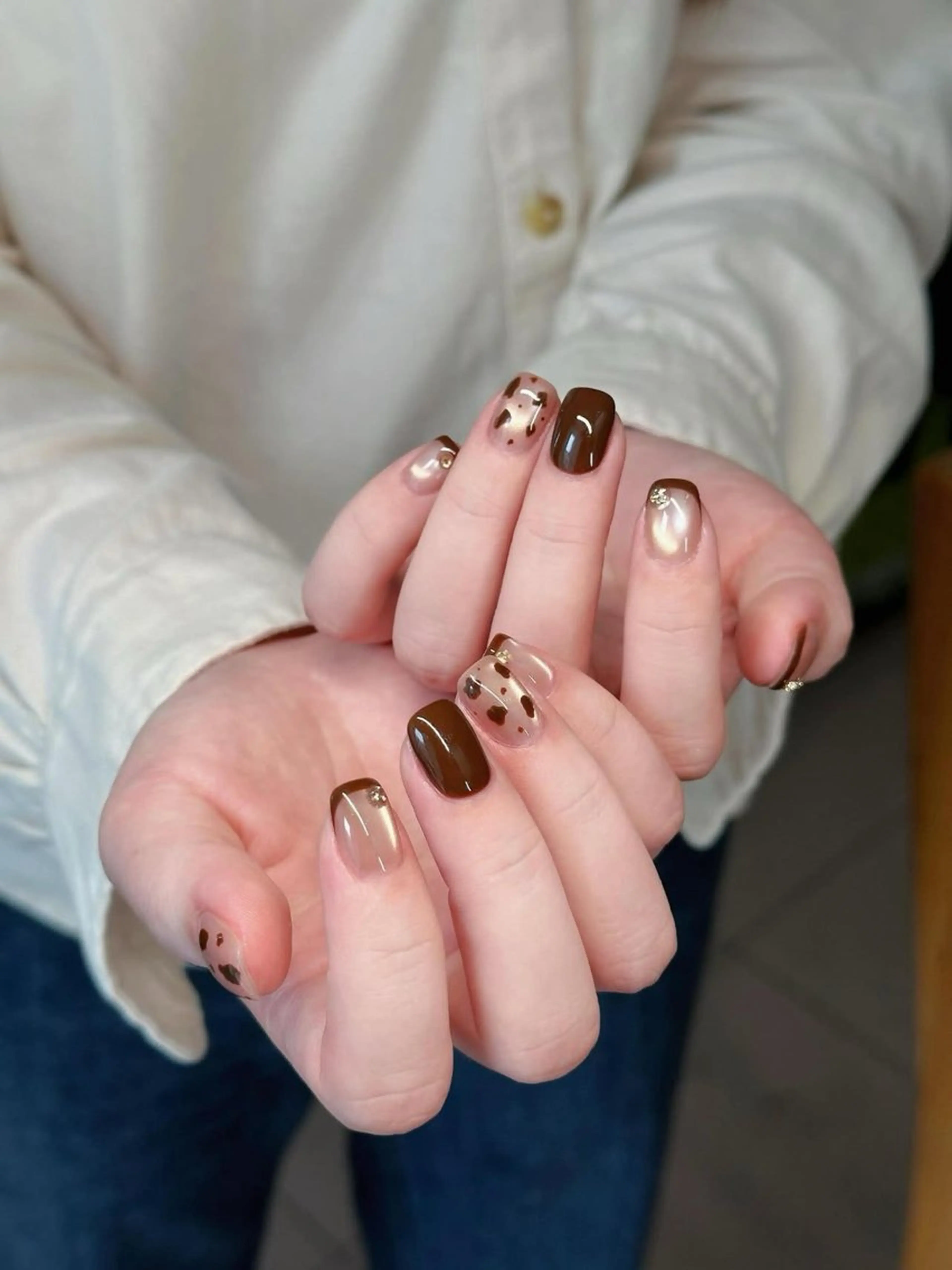 ネイル チークネイル フットネイル フレンチネイル グラデーション 韓国ネイル Ribbon nails salon所属・Ribbonnail salonのネイルデザイン