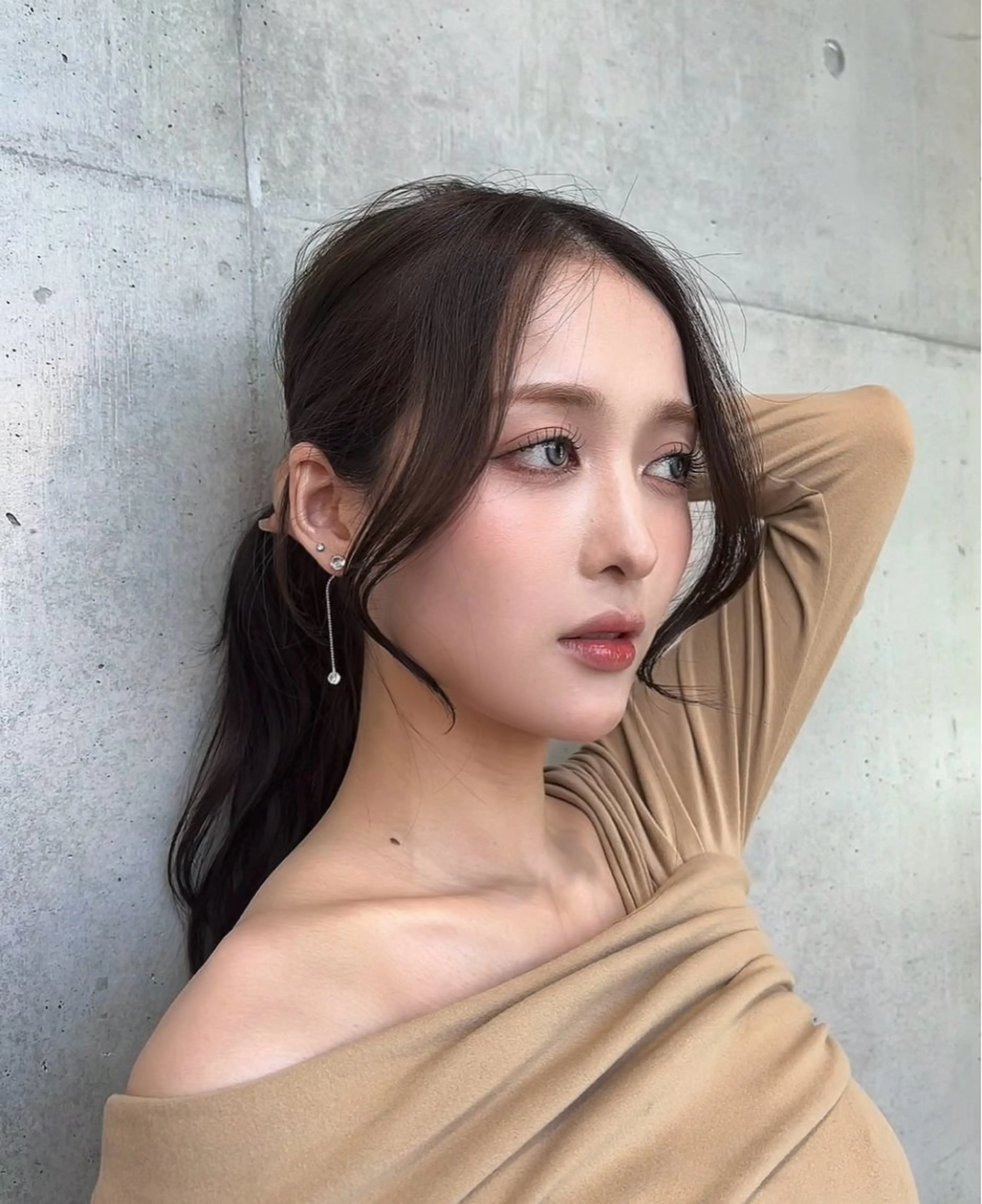 セミロング カラー カット ヘアカラー トリートメント 🌫️大人韓国ヘア 🌫️naoyaのヘアスタイル