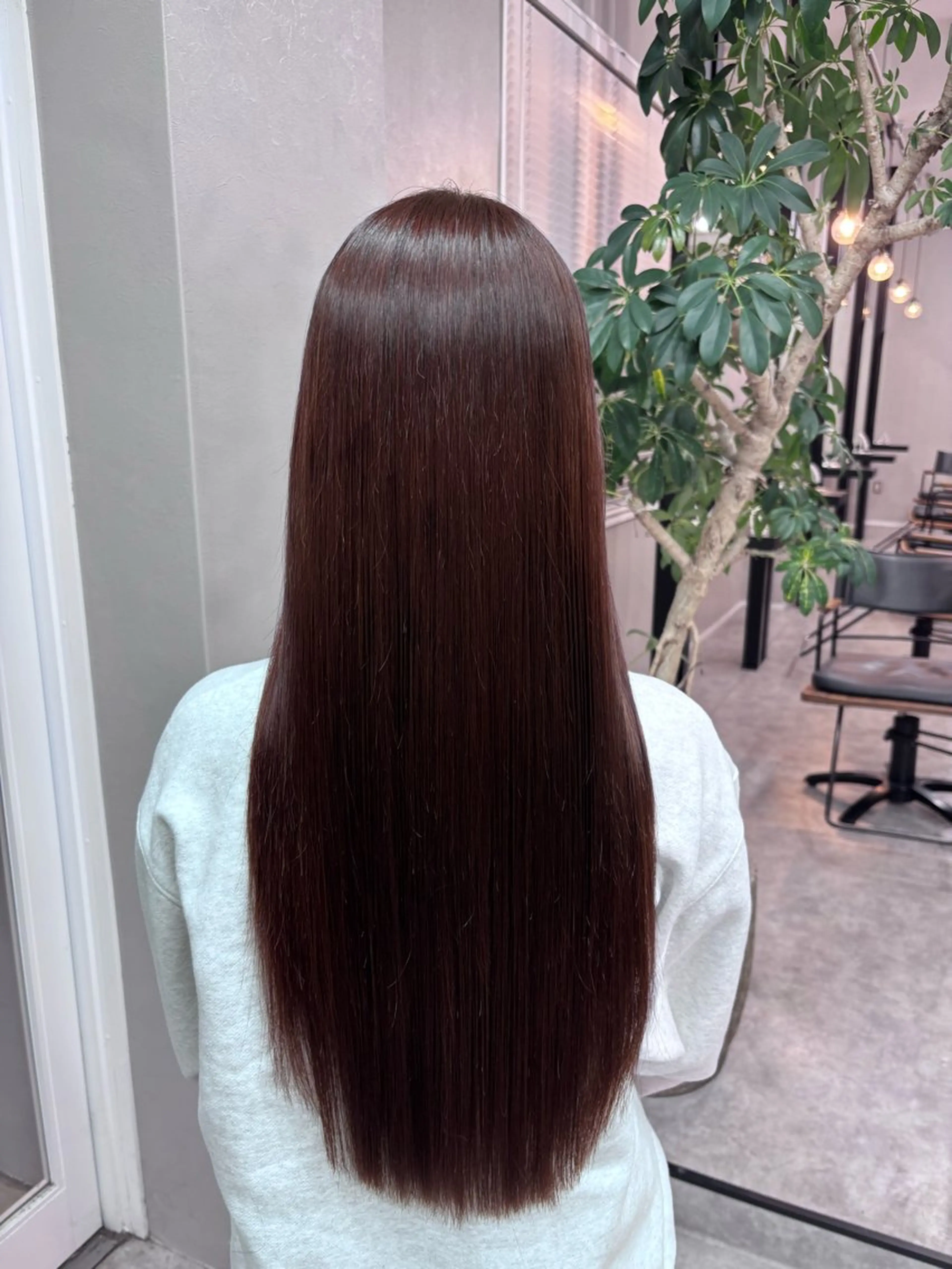 ロング ヘアカラー みなみ/ワンカラー/ ダイアモンドリリーのヘアスタイル