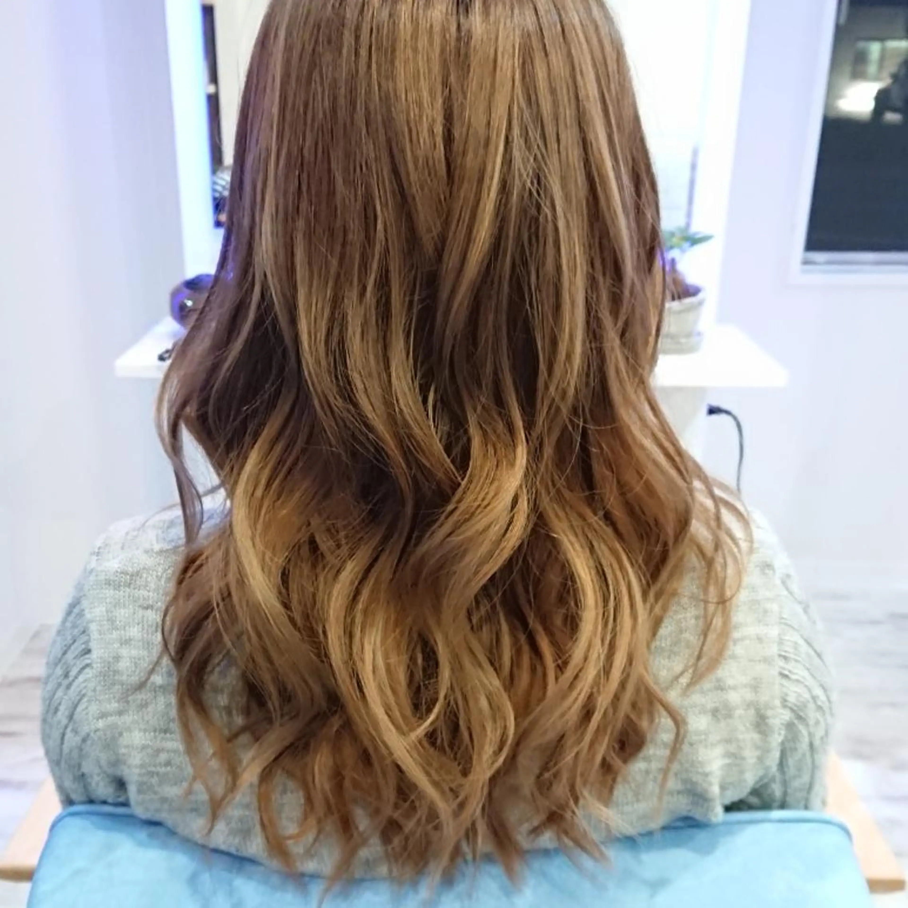 セミロング ヘアアレンジ 小林 伸行のヘアスタイル
