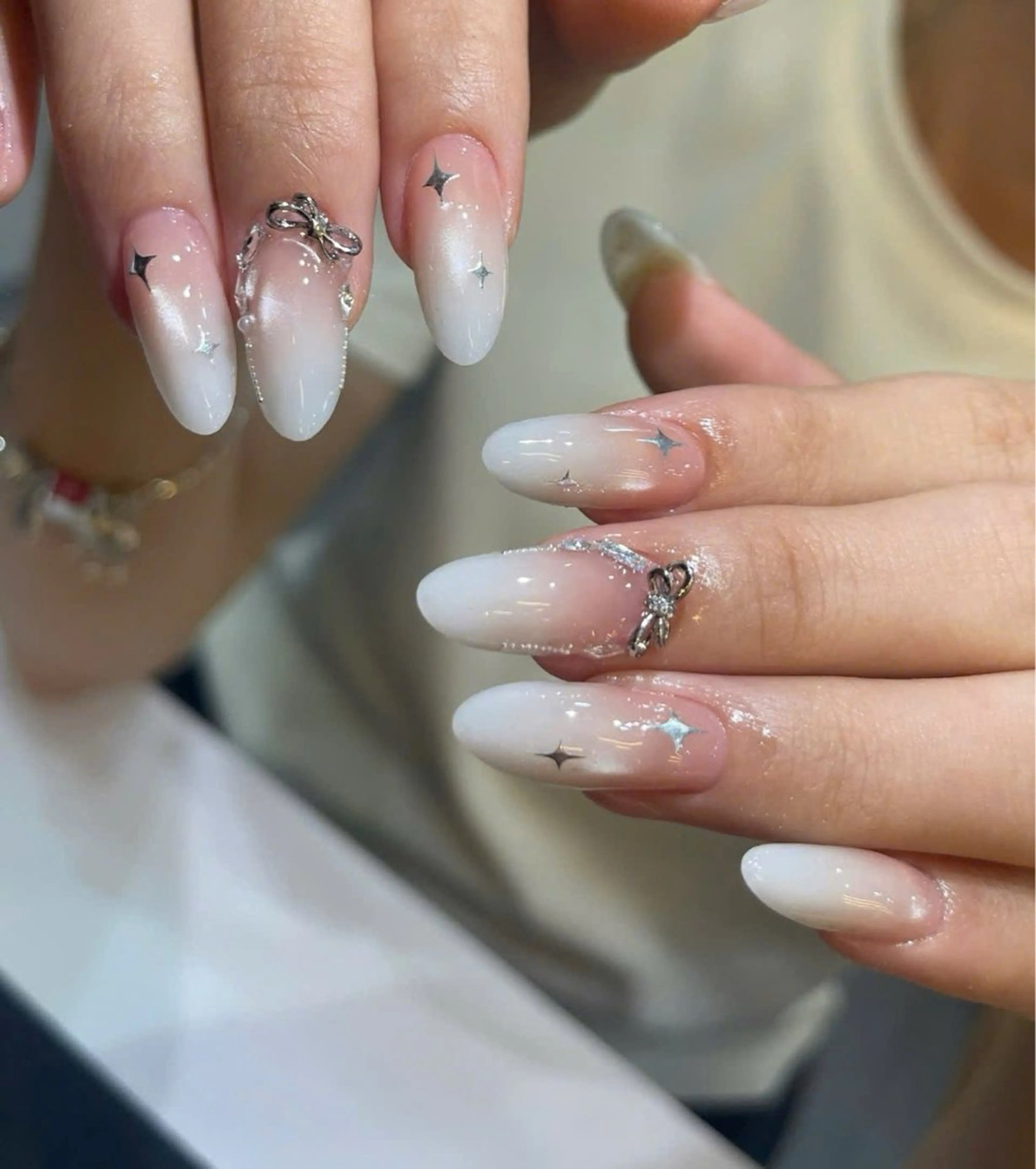 ネイル 長さ出し ネイルチップ ハンドネイル HANA 川越東口ネイルサロンのネイルデザイン