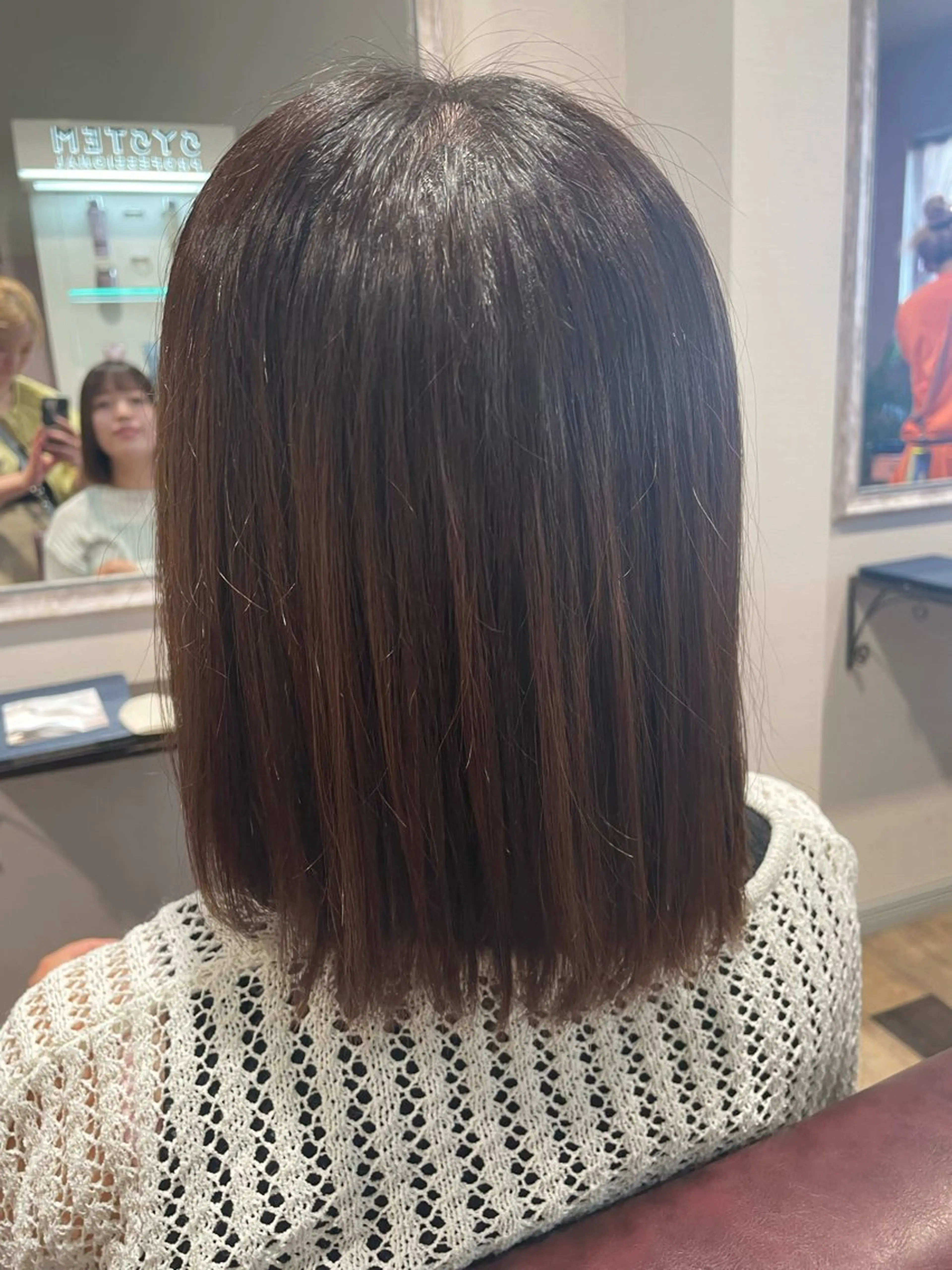 ミディアム カット ヘアカラー トリートメント メンズ✂️カット✂️ 🌀パーマ🌀【華】のヘアスタイル