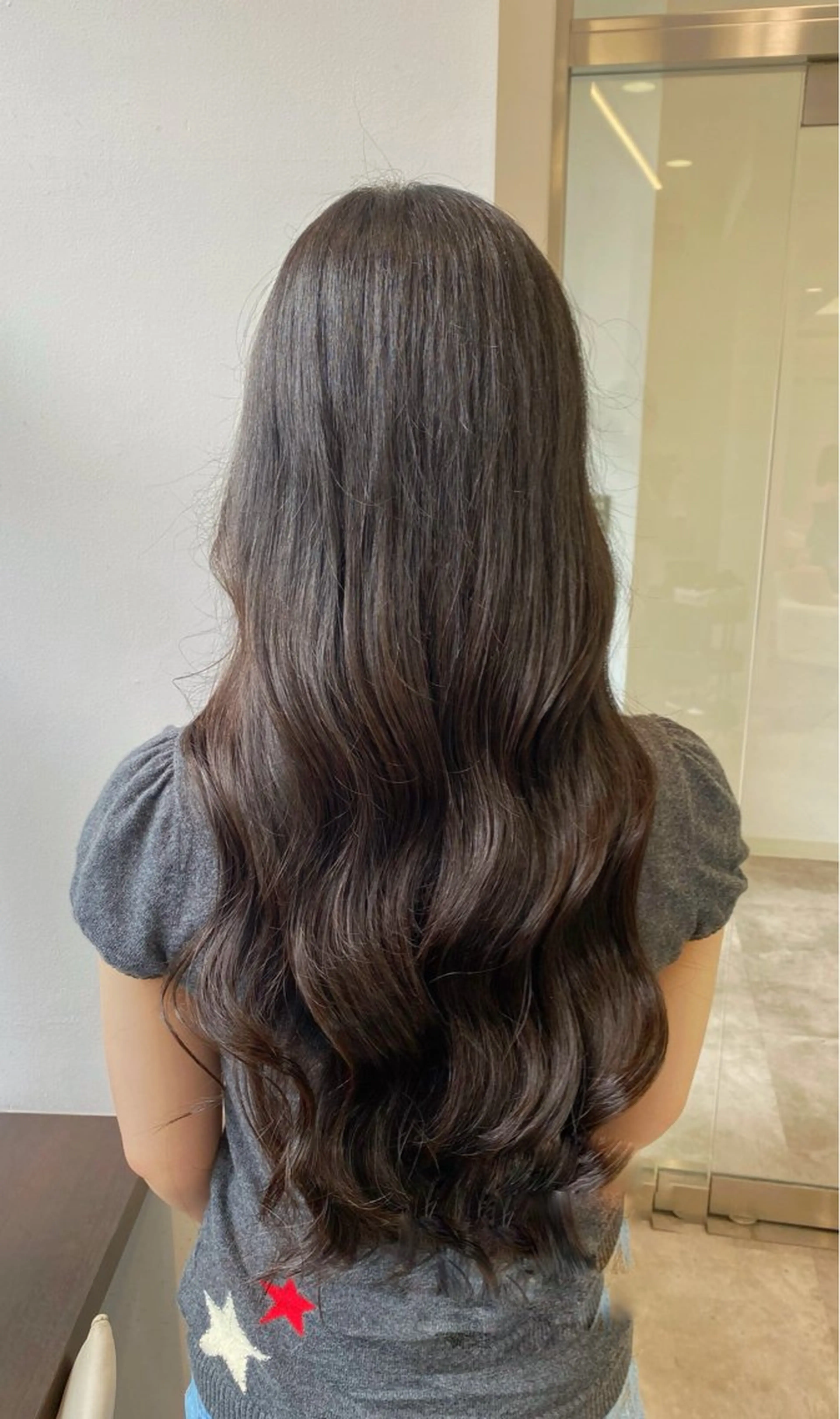 ロング カラー カット ヘアカラー トリートメント 💎韓国風レイヤー/ 髪質改善💎藤咲僚汰のヘアスタイル