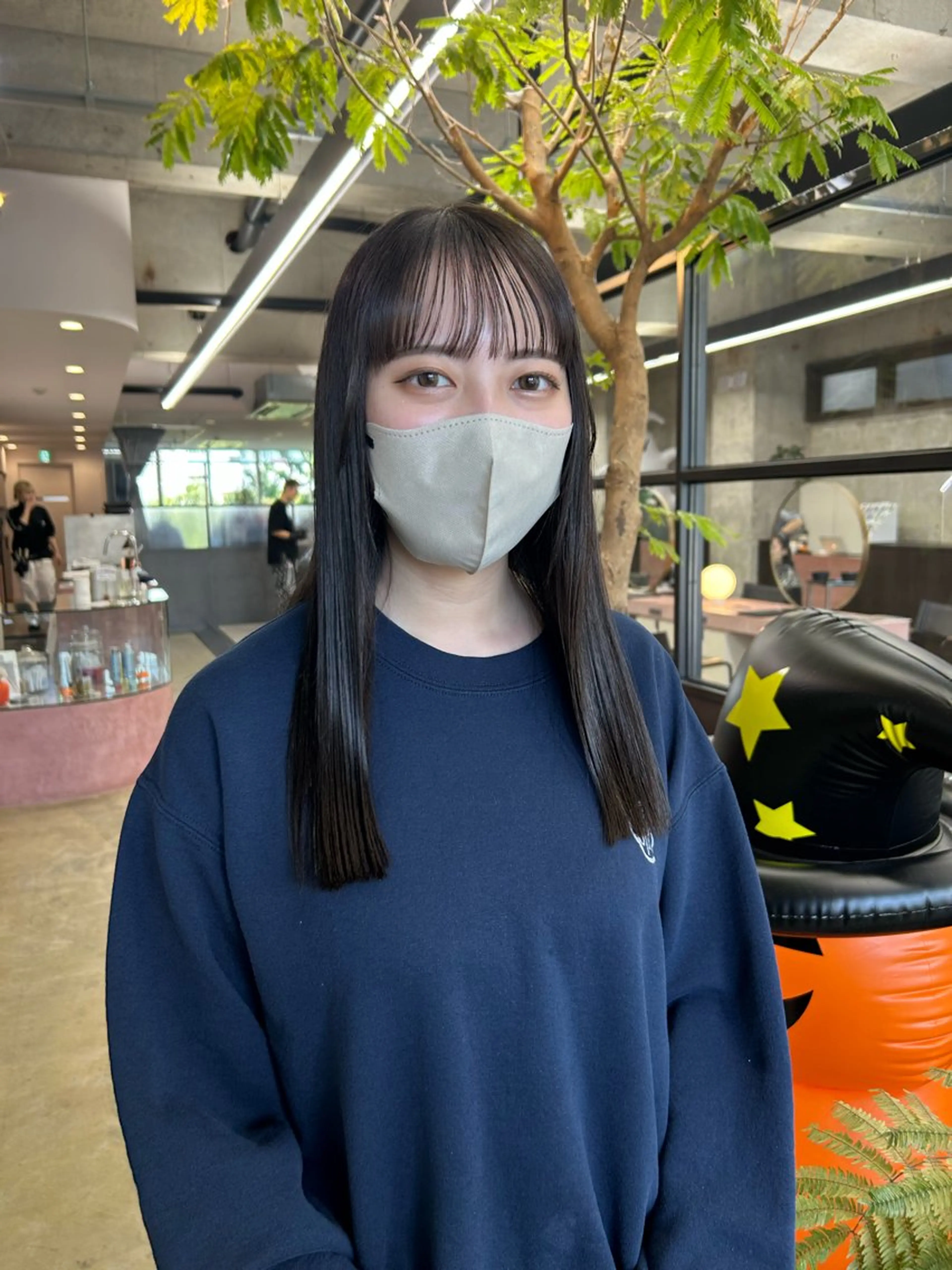 【✨土日祝限定✨】カット+髪質改善トリートメント(超音波アイロン)の写真