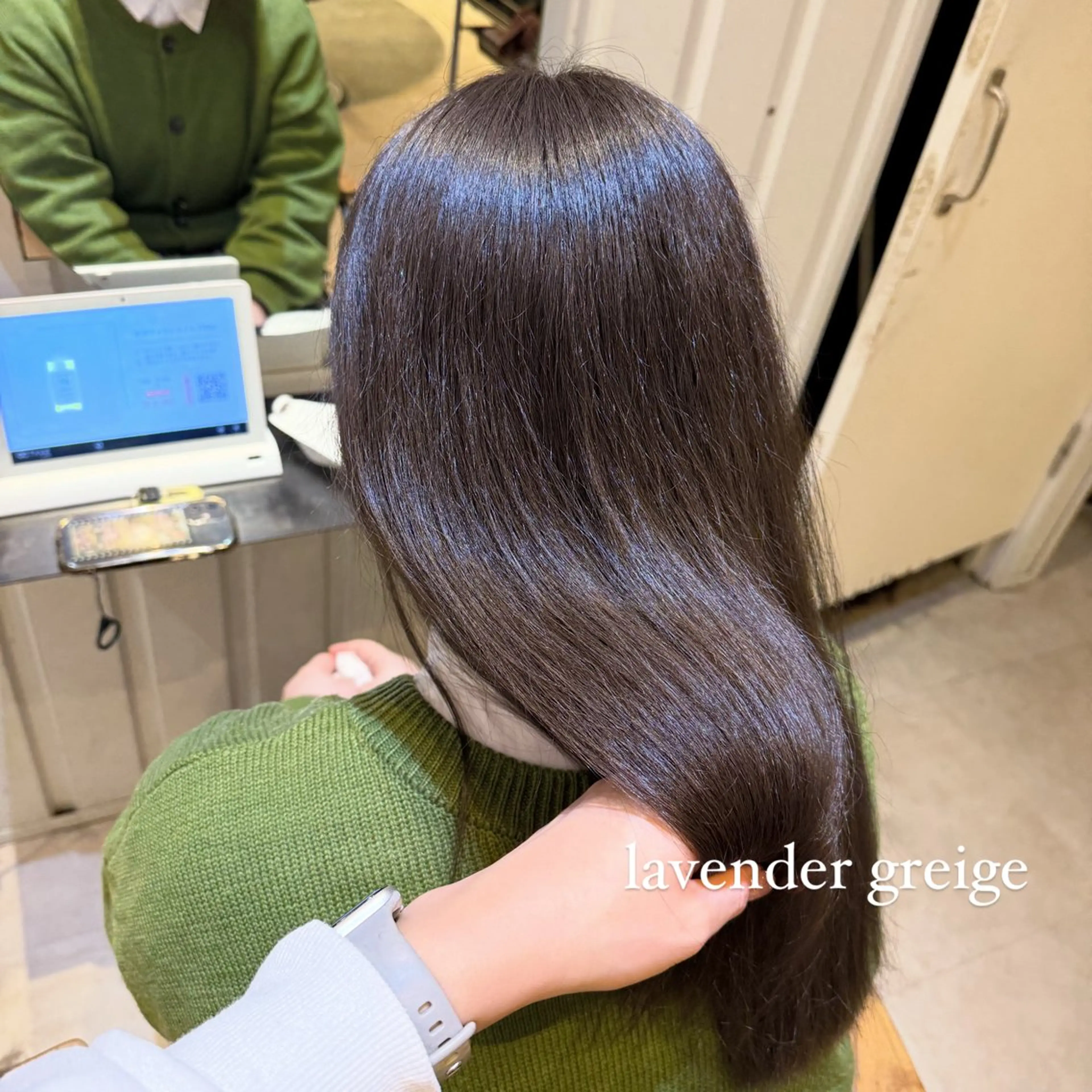 🌸前髪＋お顔まわりカット➕アディクシーカラー🌸の写真