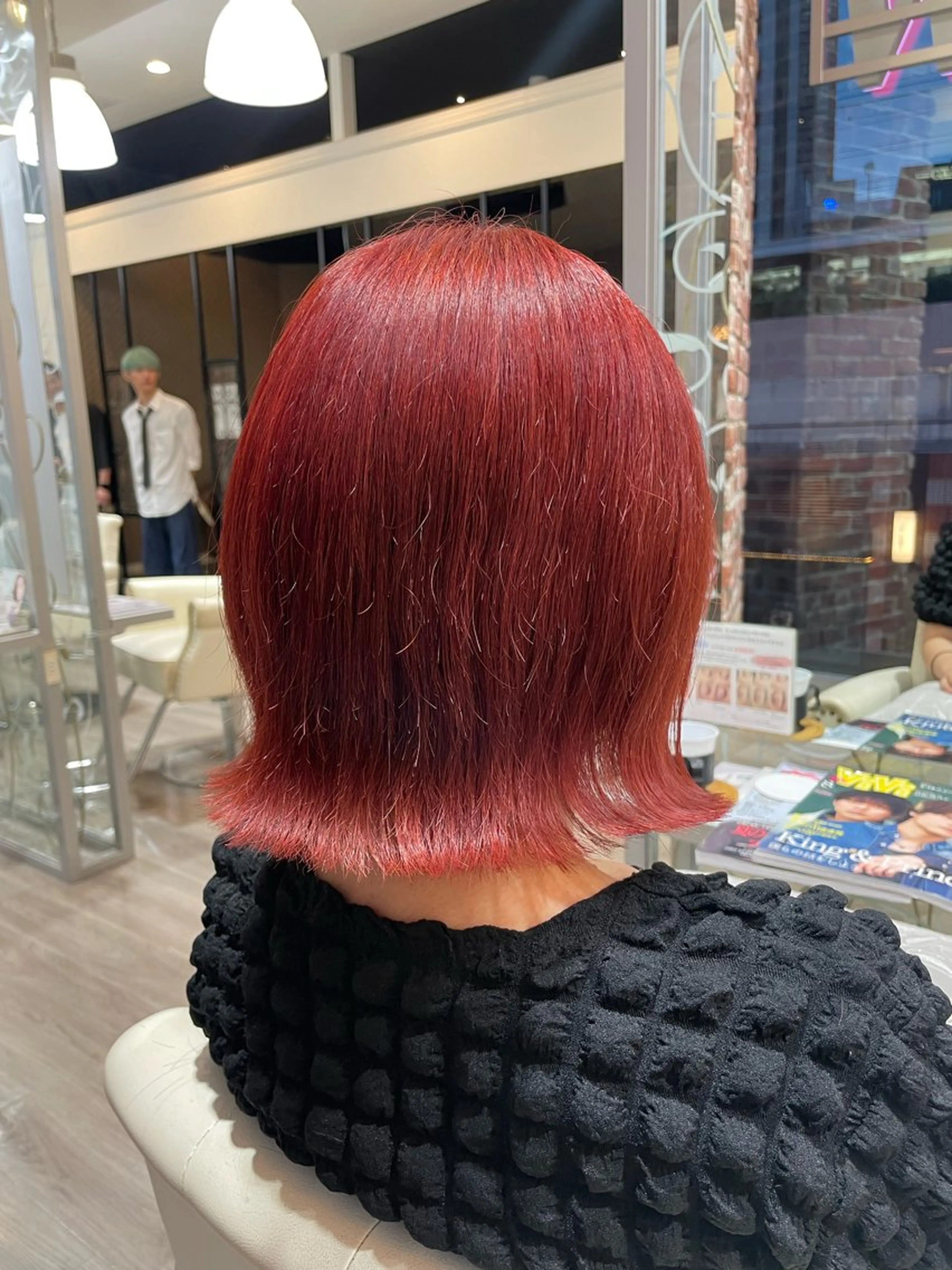 ミディアム カット ヘアカラー トリートメント ✨トレンド特化美容師 WILL上村　拳吾のヘアスタイル