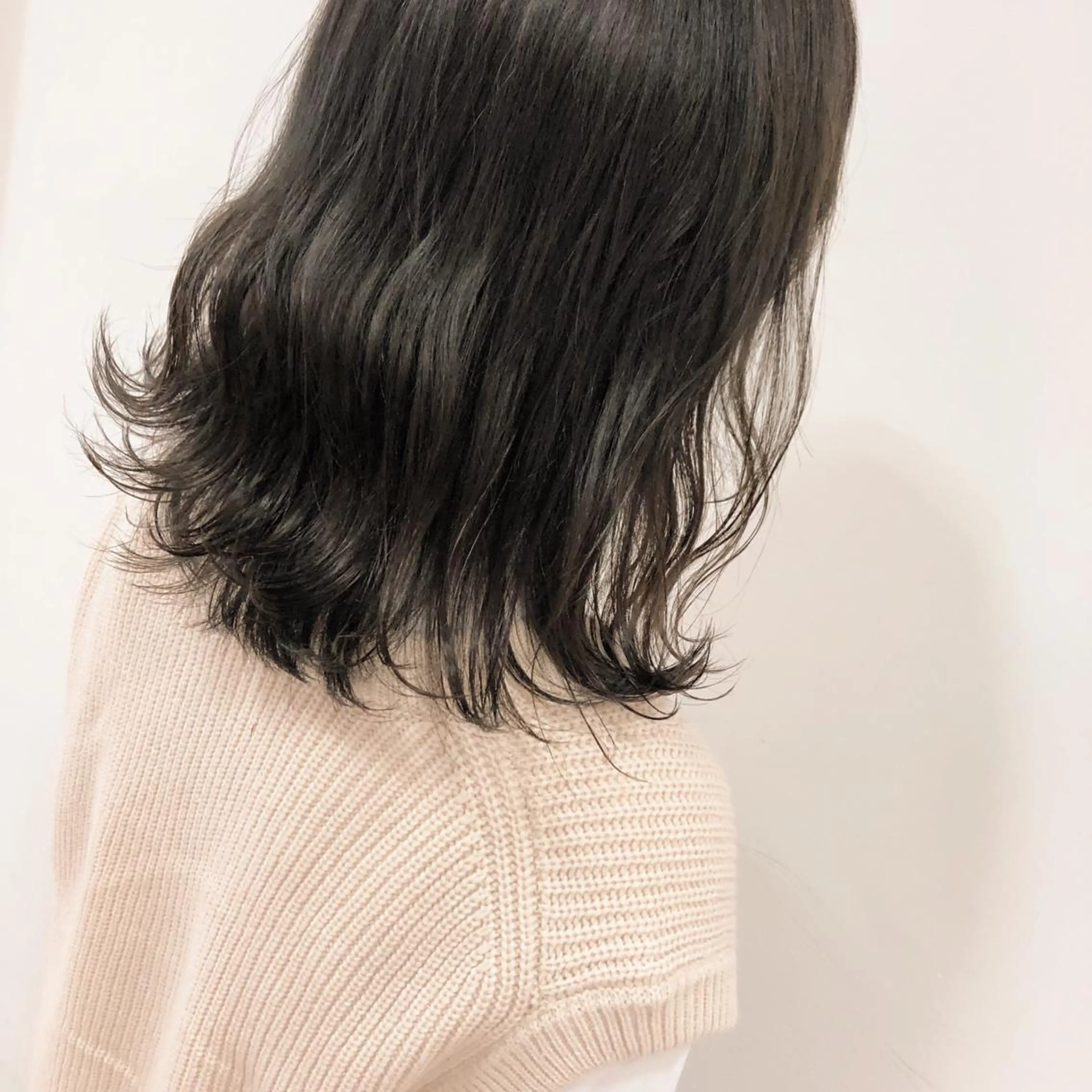 ミディアム GLROW haruhiのヘアスタイル