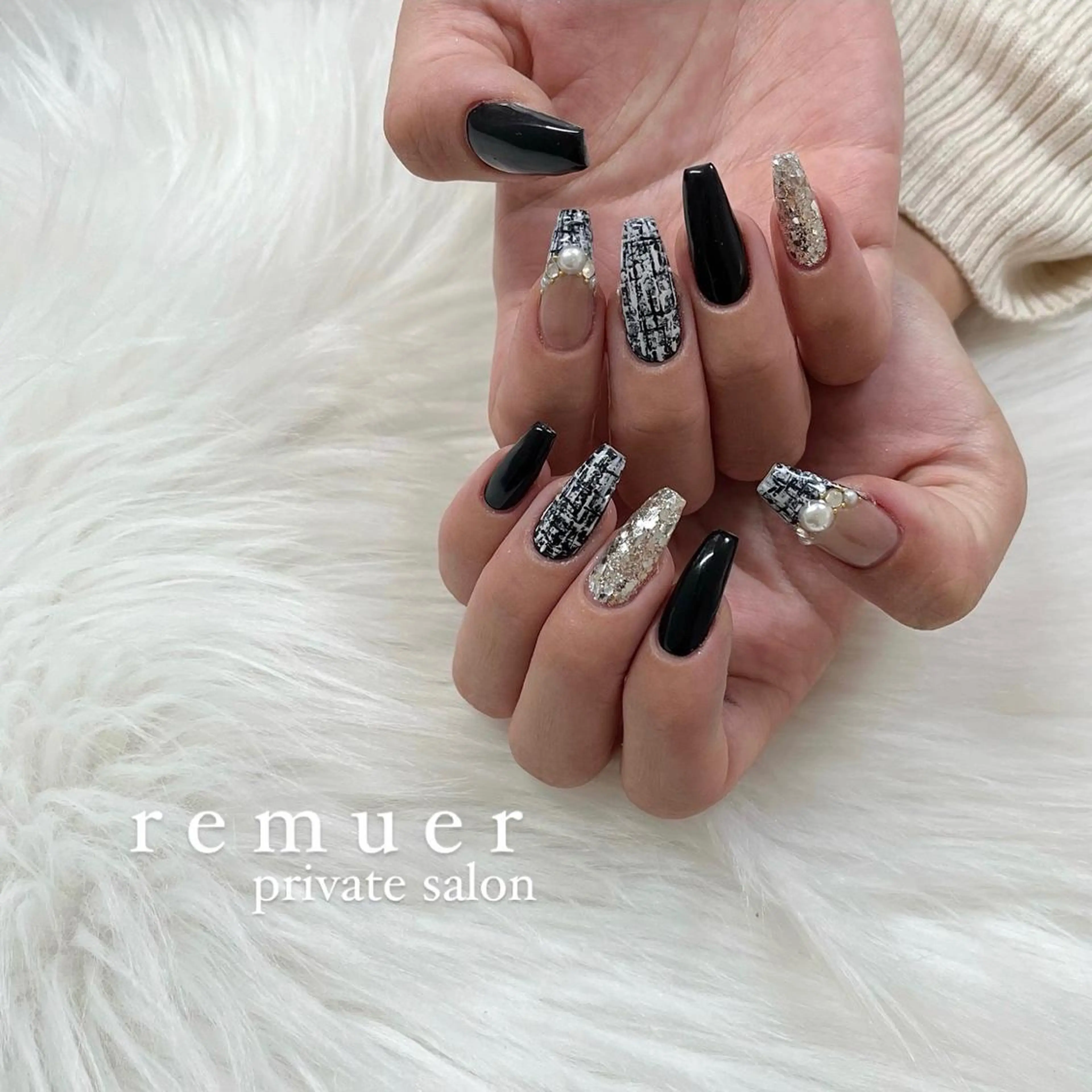 ネイル ハンドネイル nail salon remuerのネイルデザイン