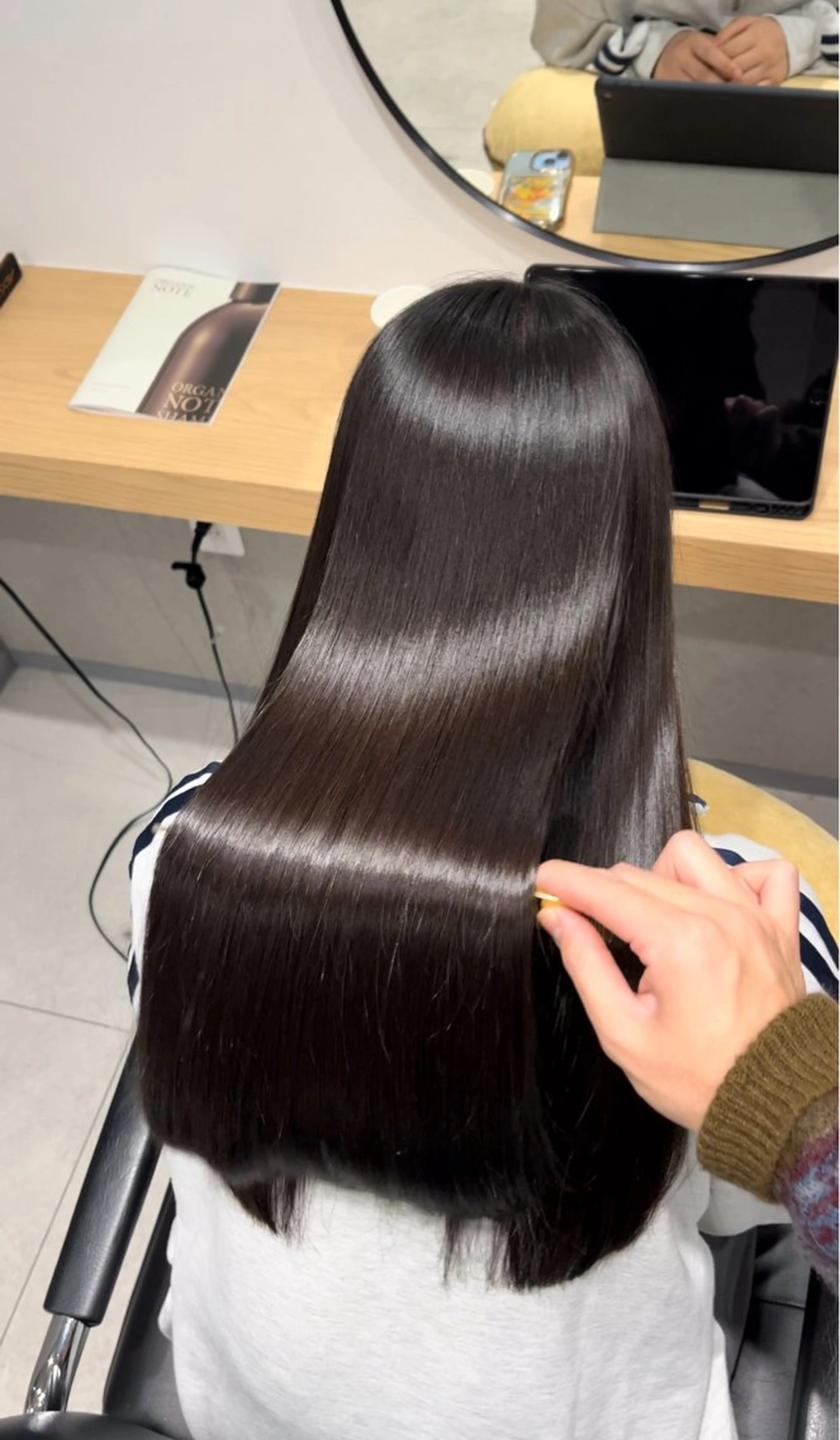 【🚨当日限定価格🚨】美髪矯正＋髪質改善トリートメントの写真