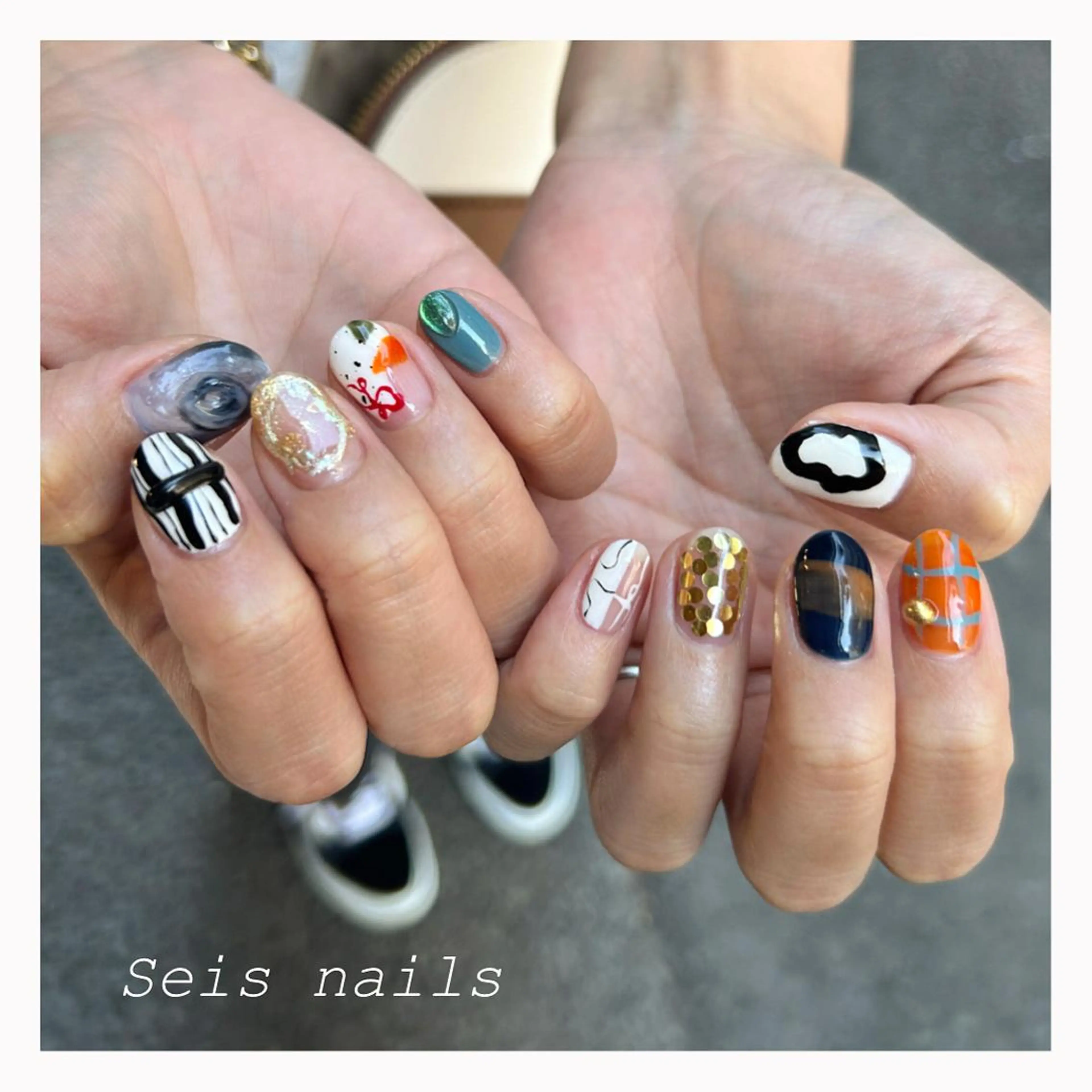 ネイル Seis Shihoのネイルデザイン