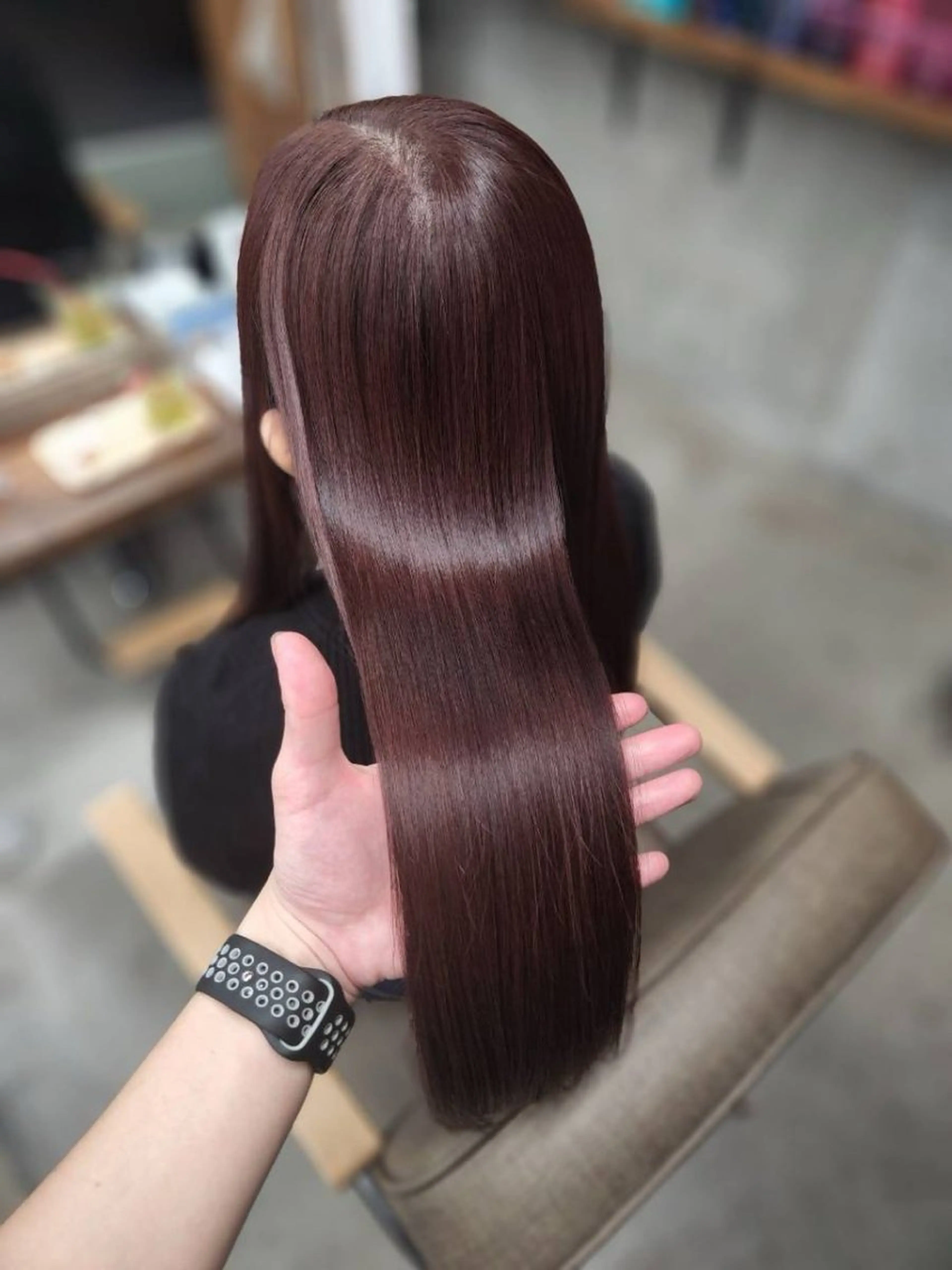 ロング 上野 心のヘアスタイル